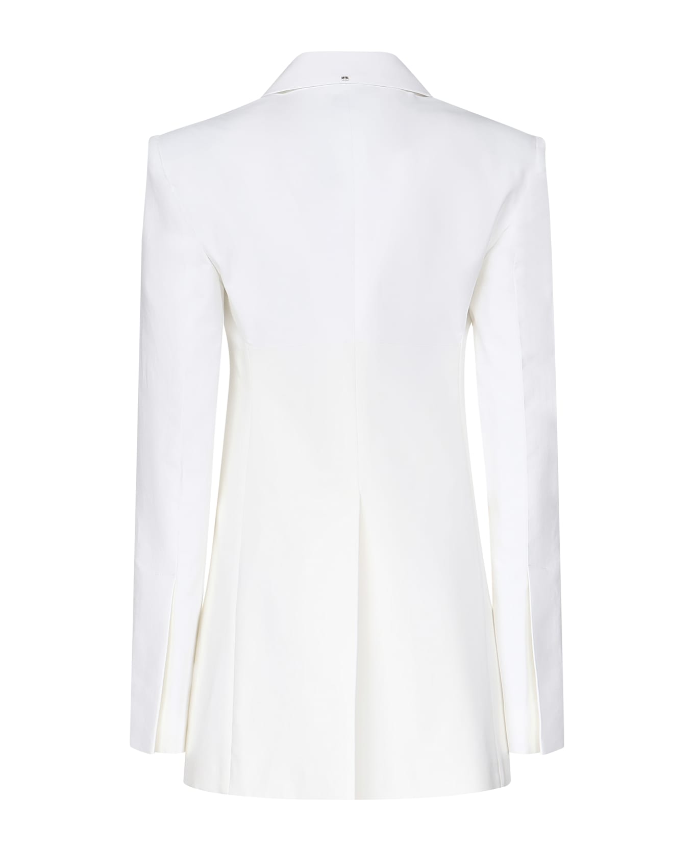 Max Mara Double Stretch Material Blazer - White