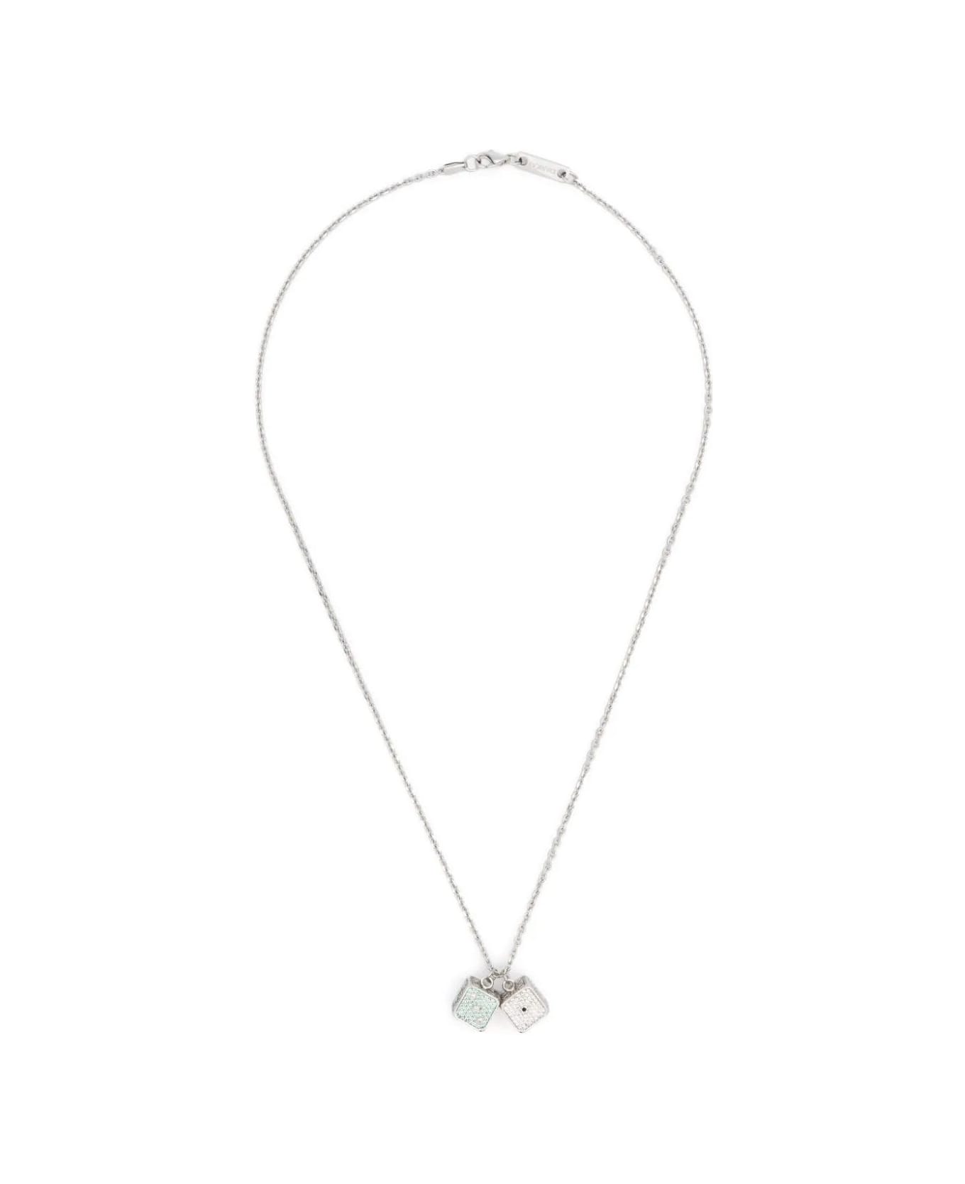 Darkai Dices Necklace - White ネックレス