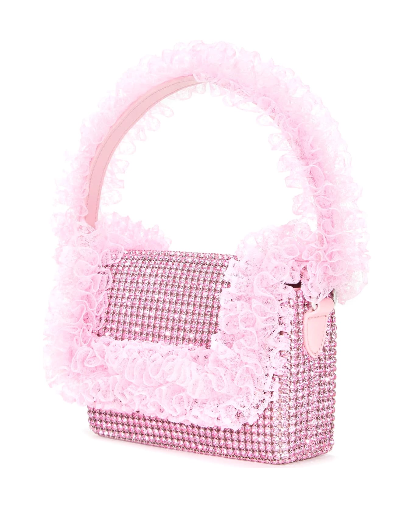 self-portrait Christopher Kane Residency Handbag With All-over Sequins - Pink