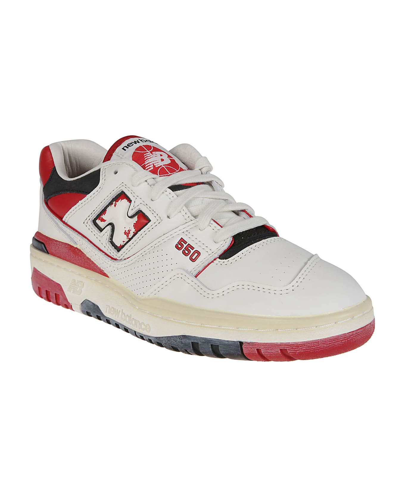 New Balance 550 Sneakers - Off White/red スニーカー