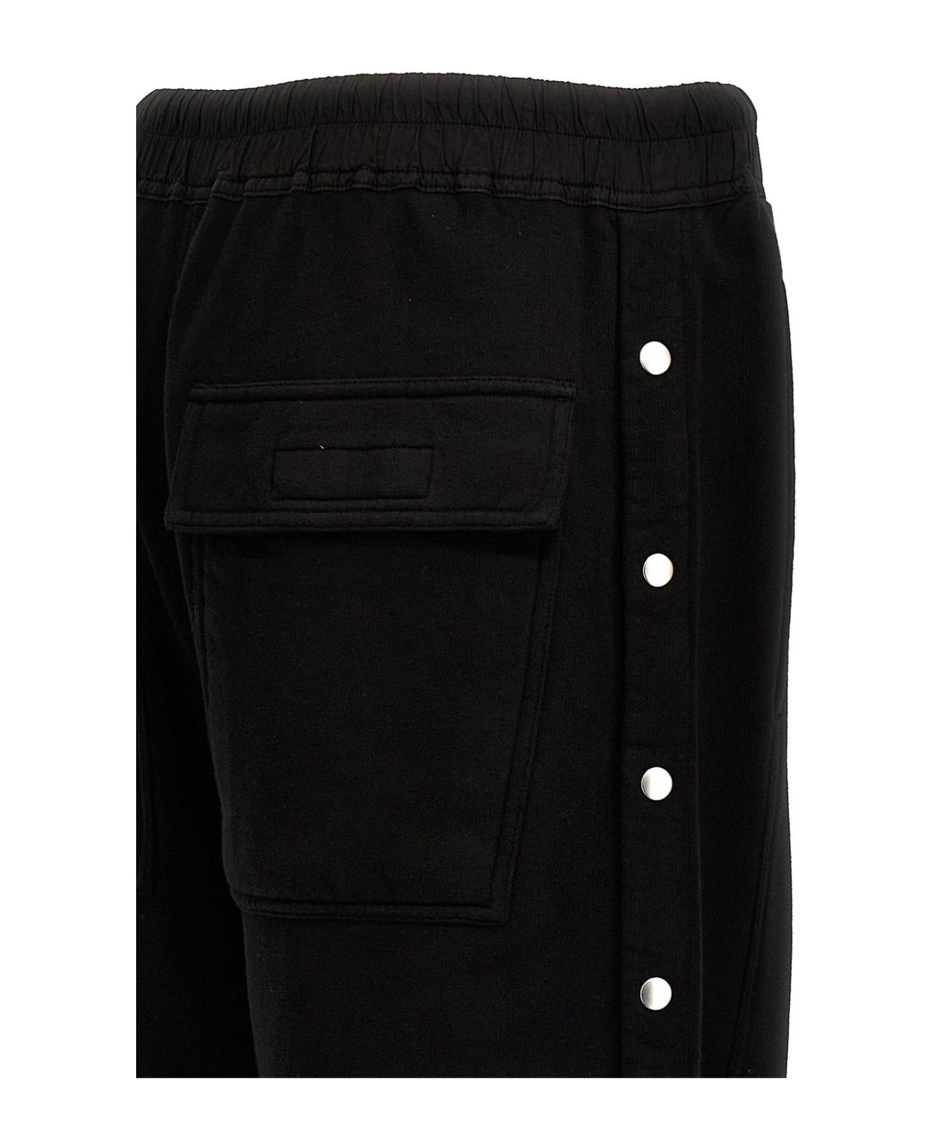 DRKSHDW Pusher High-waist Drawstring Trousers - BLACK