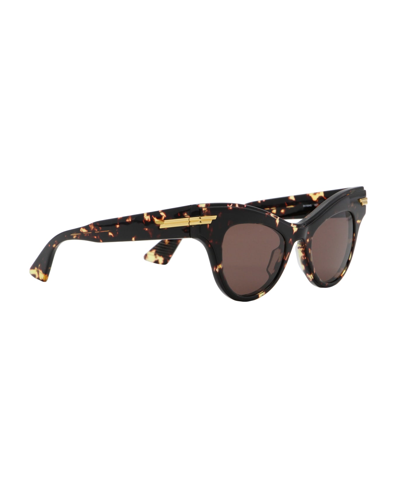 Bottega Veneta Eyewear Cat-eye Sunglasses - brown