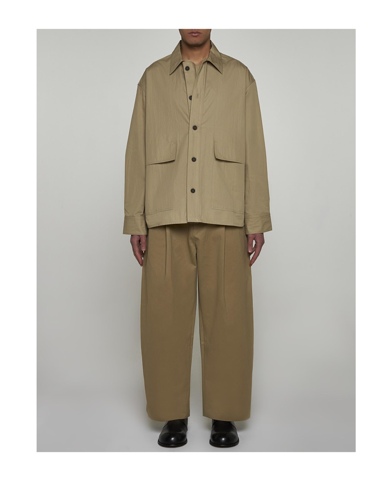 Studio Nicholson Spirit Cotton-blend Jacket - BEIGE