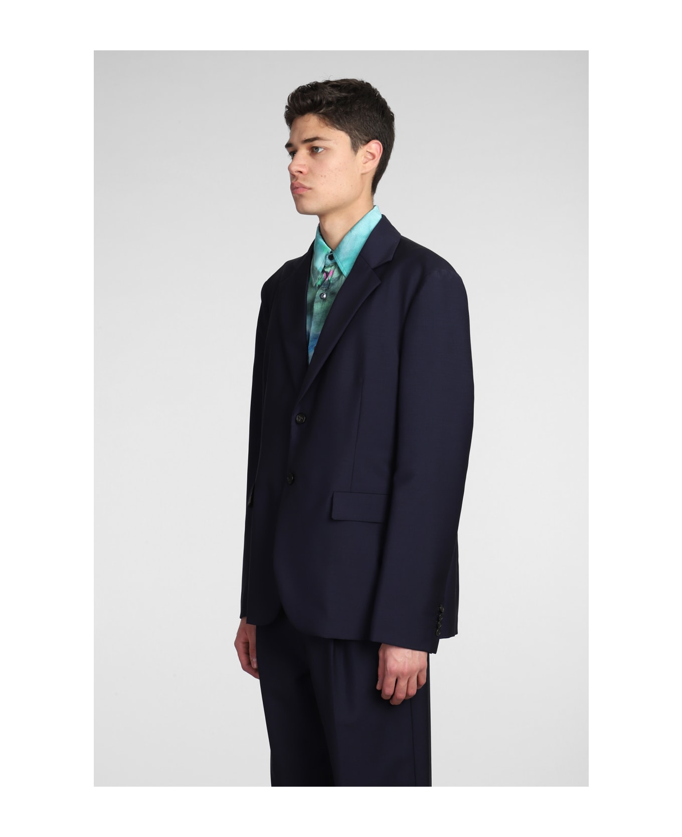 Acne Studios Single-breasted Buttoned Blazer - Blue