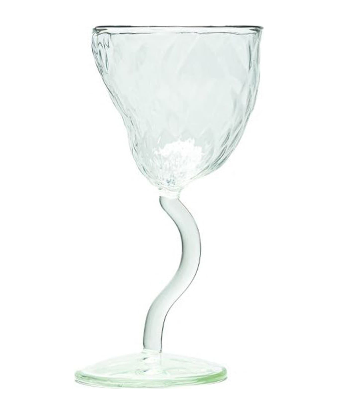 Seletti 'diamonds' Goblet - Transparent グラス