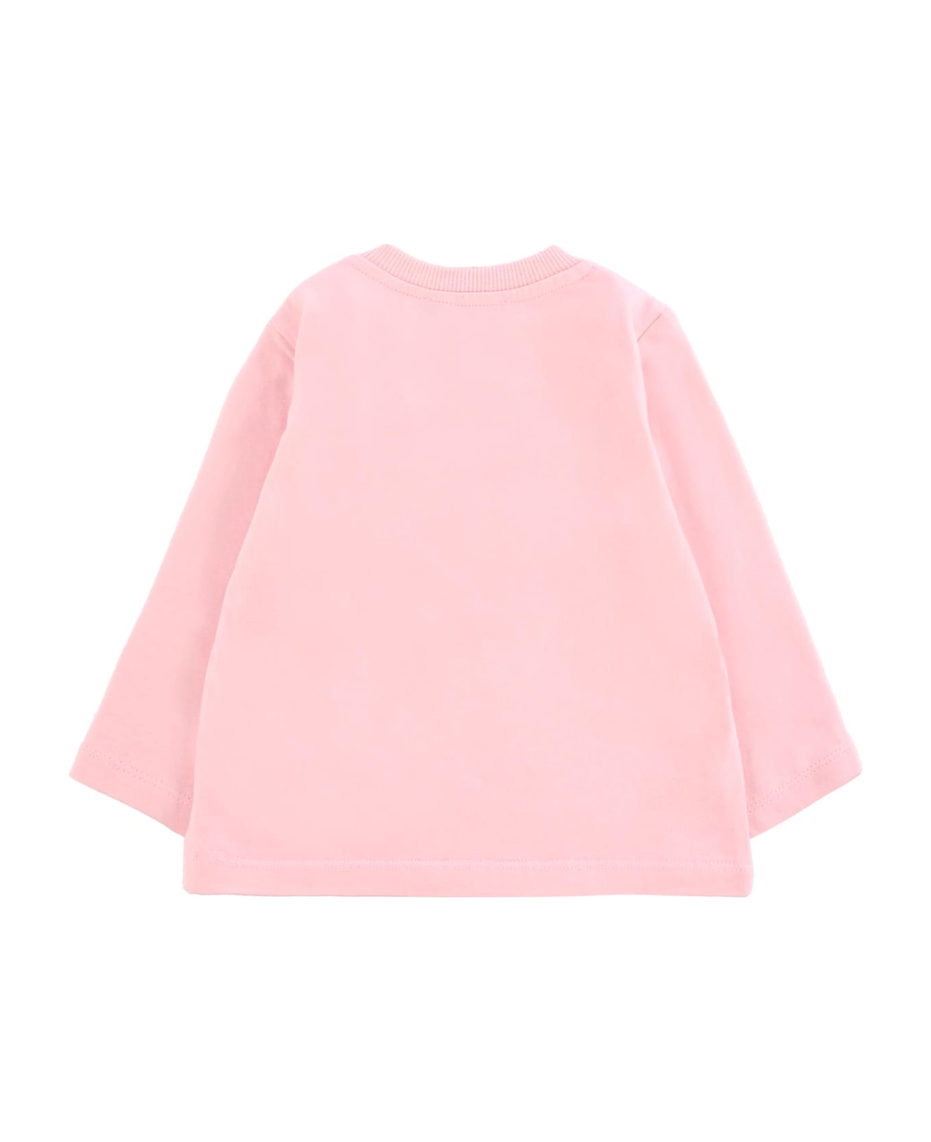 Moschino Pink T-shirt For Baby Girl With Teddy Bear - Pink