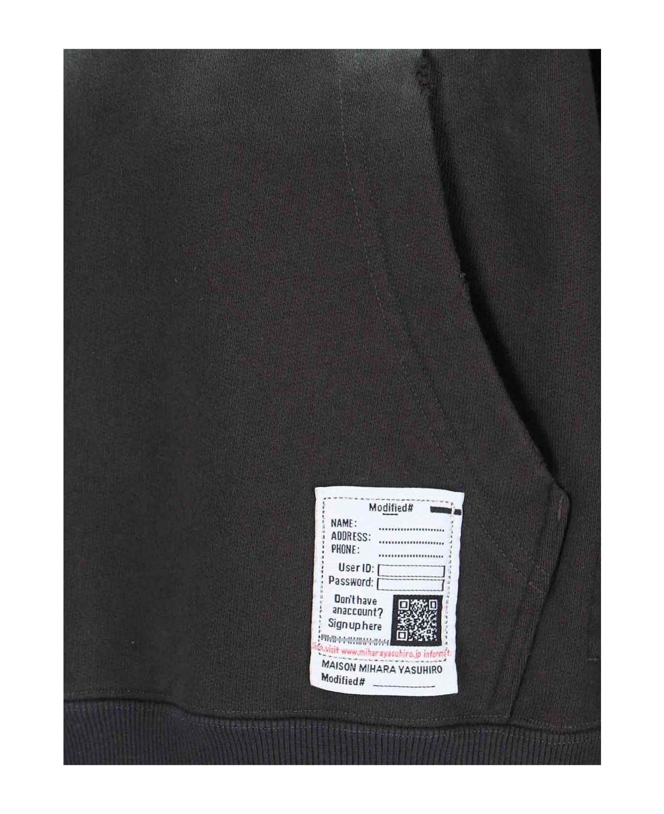 Mihara Yasuhiro "smiley Face" Hoodie - Black  