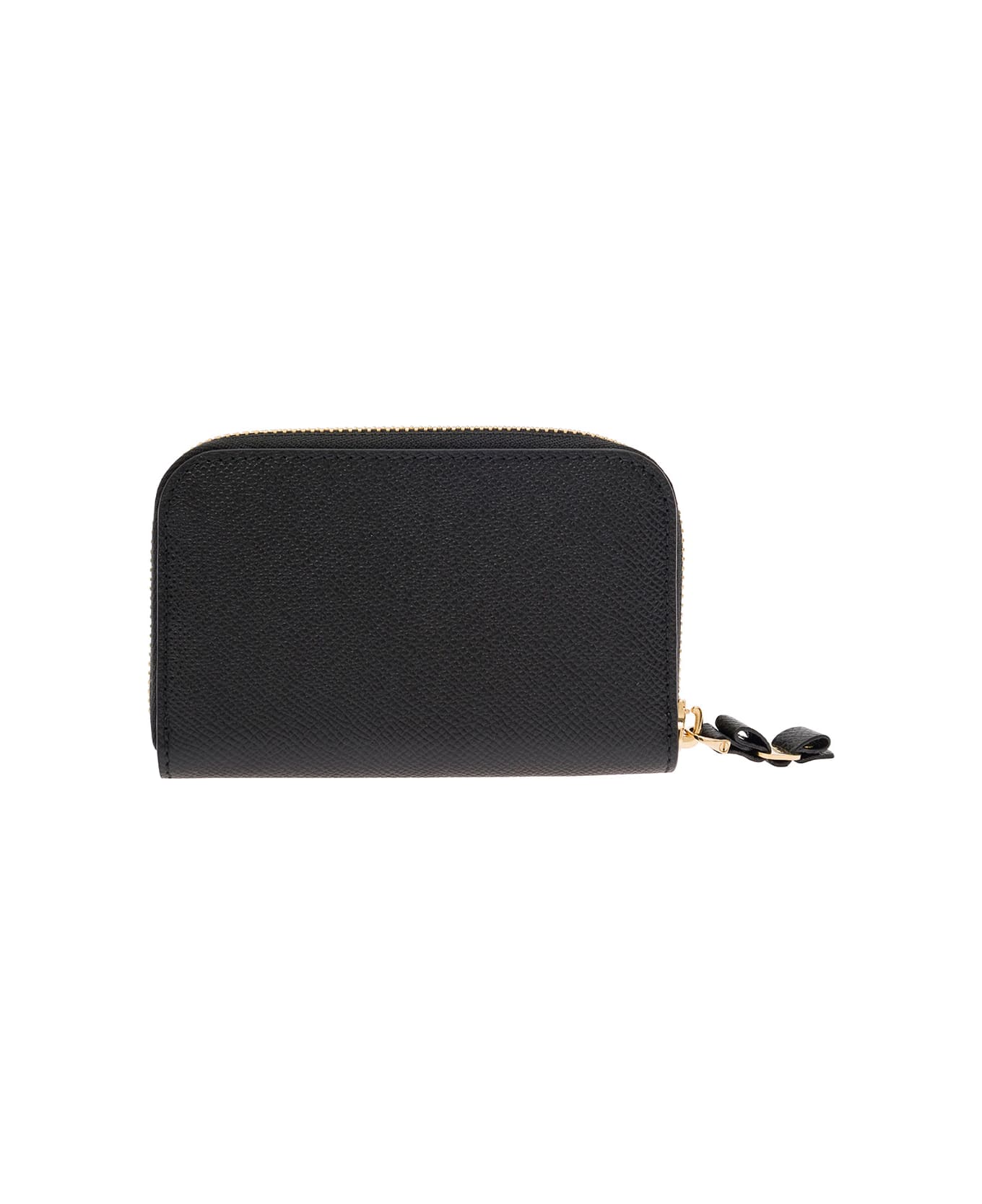 Ferragamo Black Leather Wallet - NERO 財布