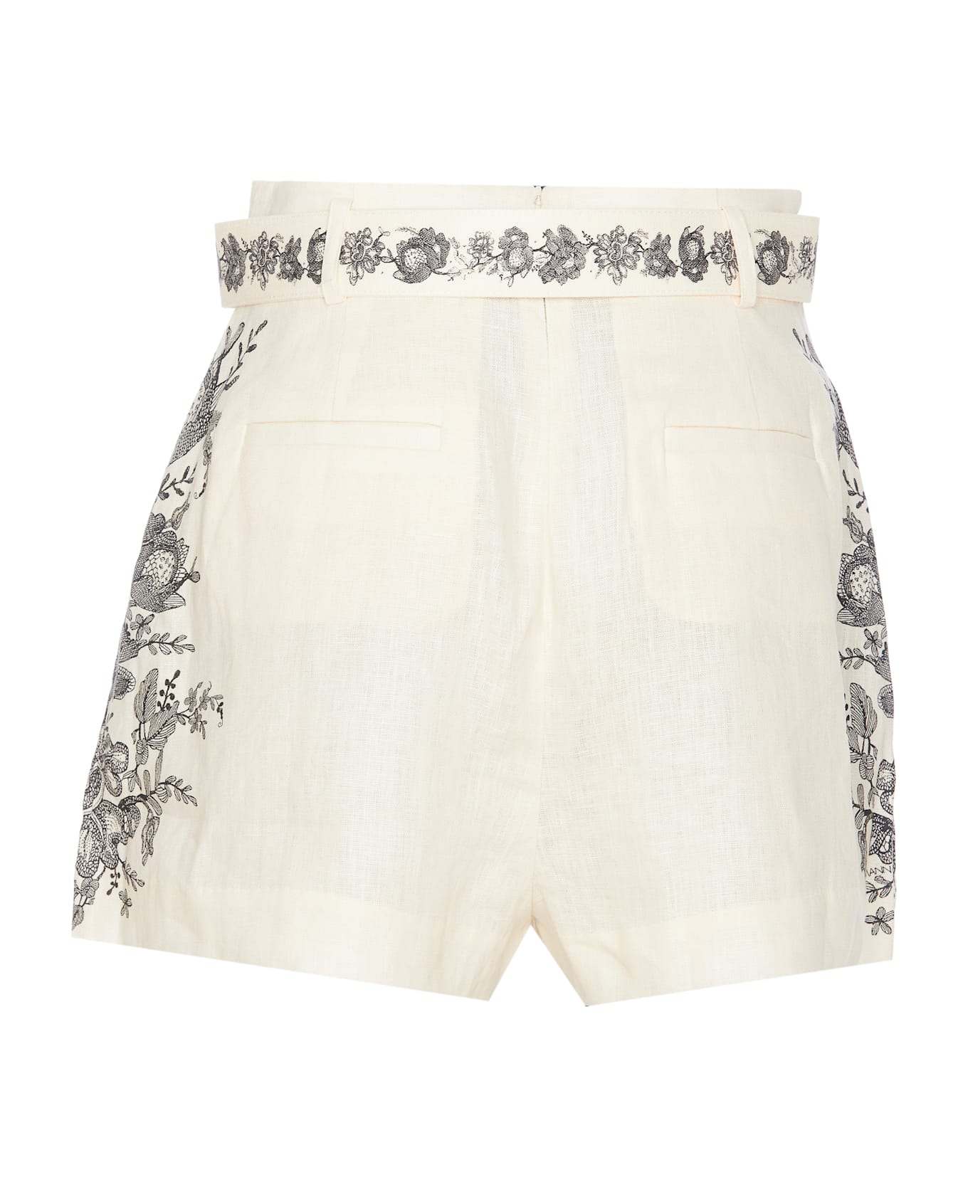 Zimmermann Shorts - White