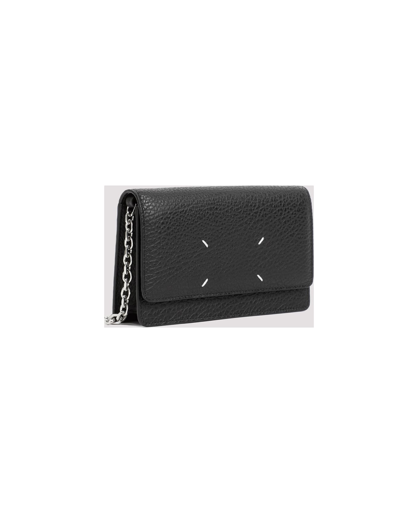 Maison Margiela Medium Chain Wallet - Black