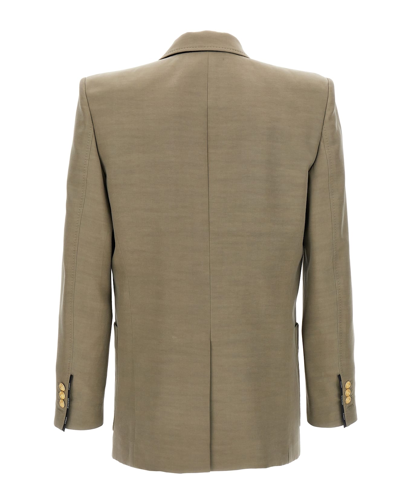 Balmain Cupro Blazer - Green