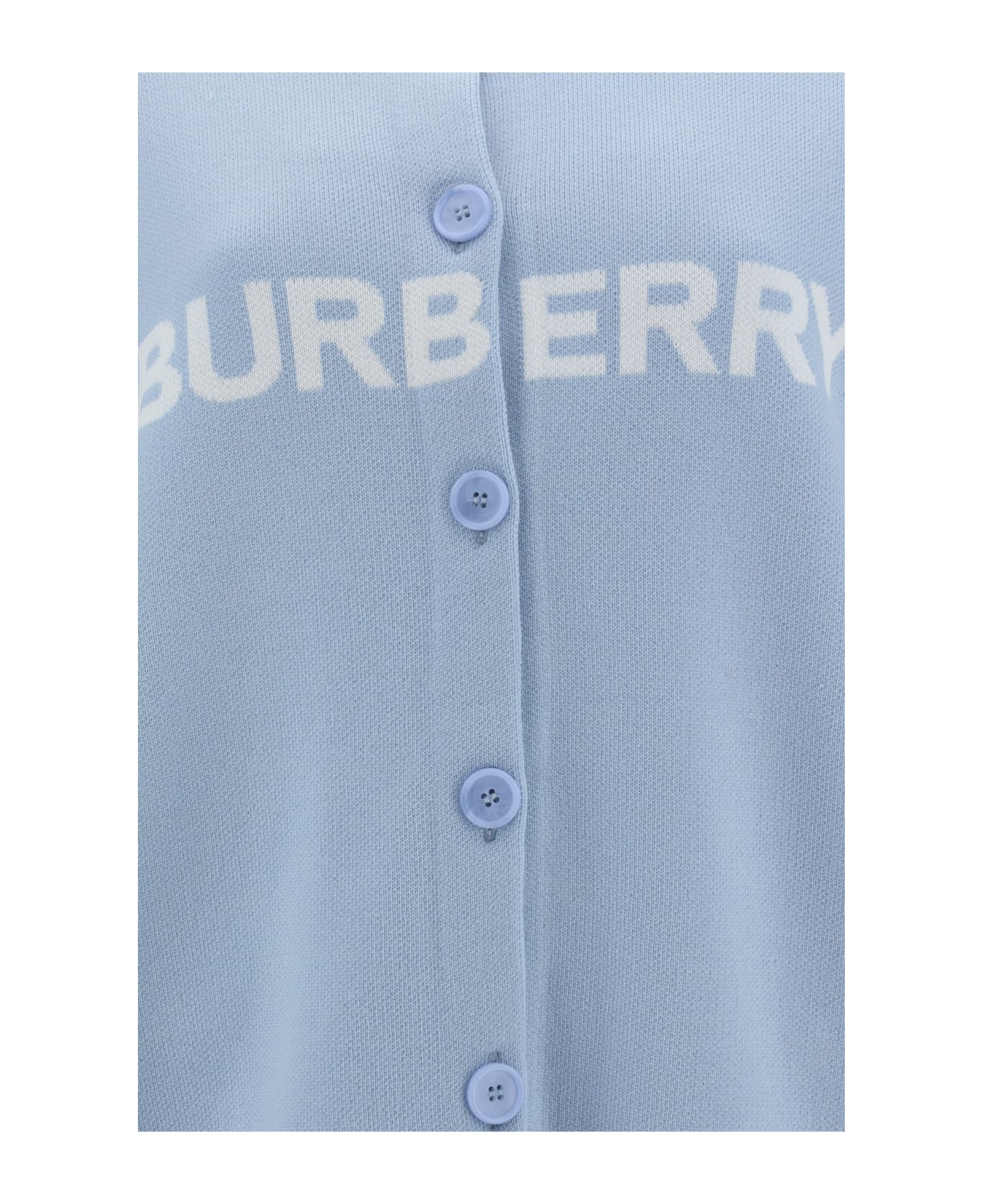 Burberry Dottie Cardigan - Pale Blue