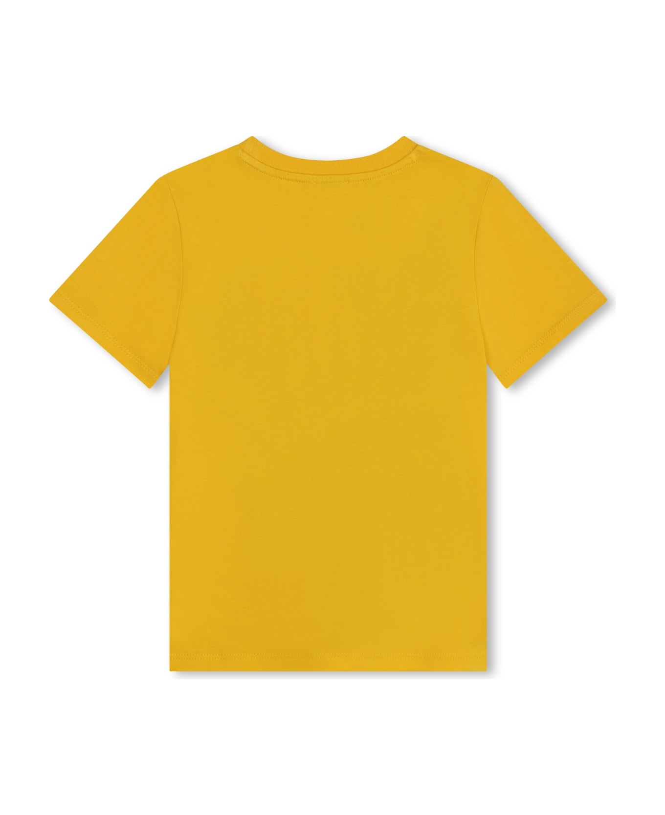 Kenzo Kids T-shirt Con Stampa - Yellow