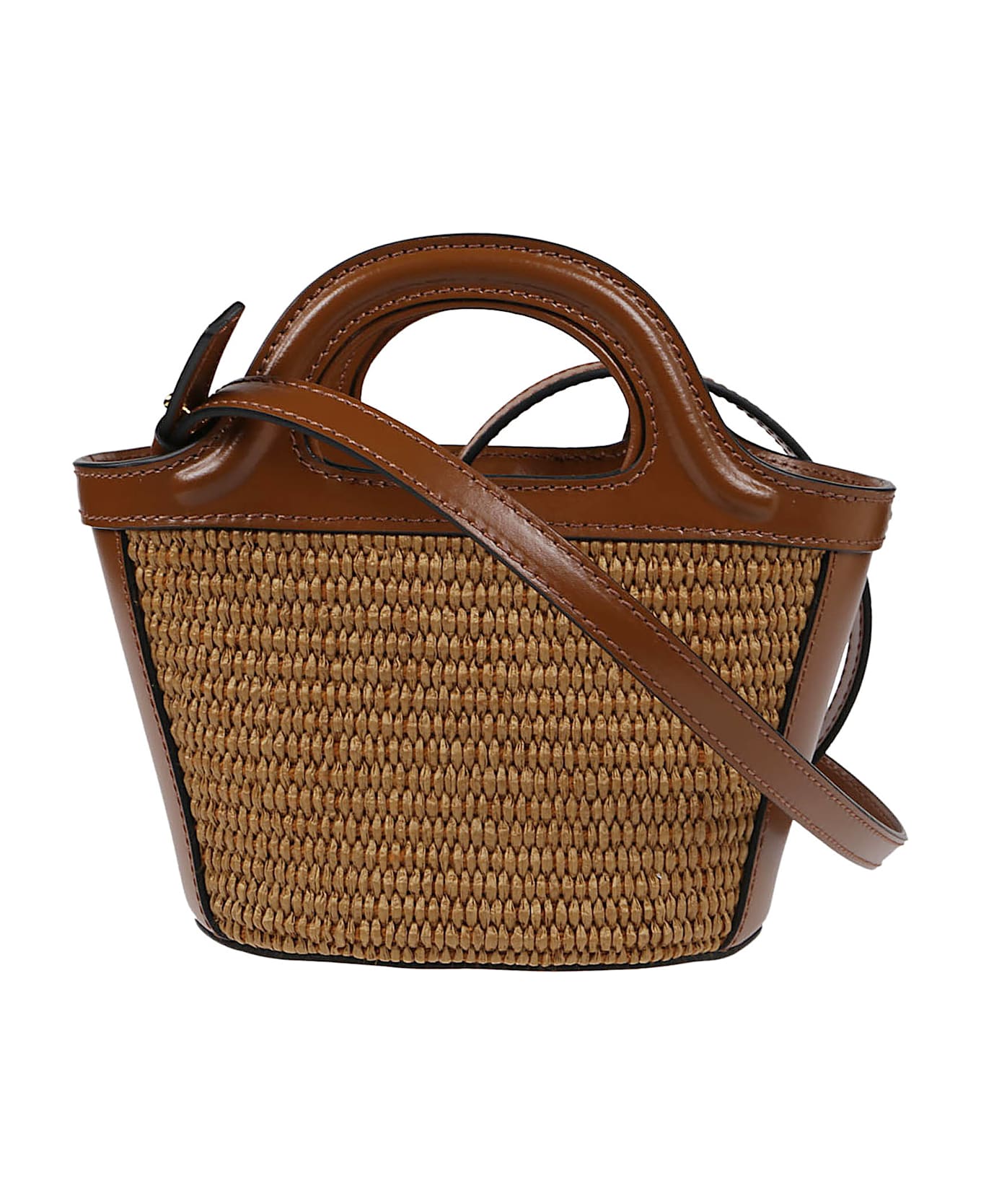 Marni Tropicalia Micro Bag - Raw Sienna