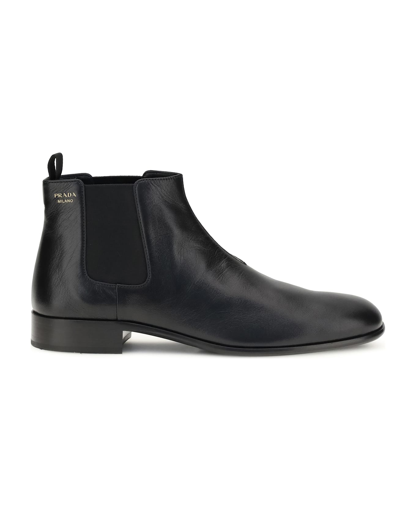 Prada Leather Ankle Boots