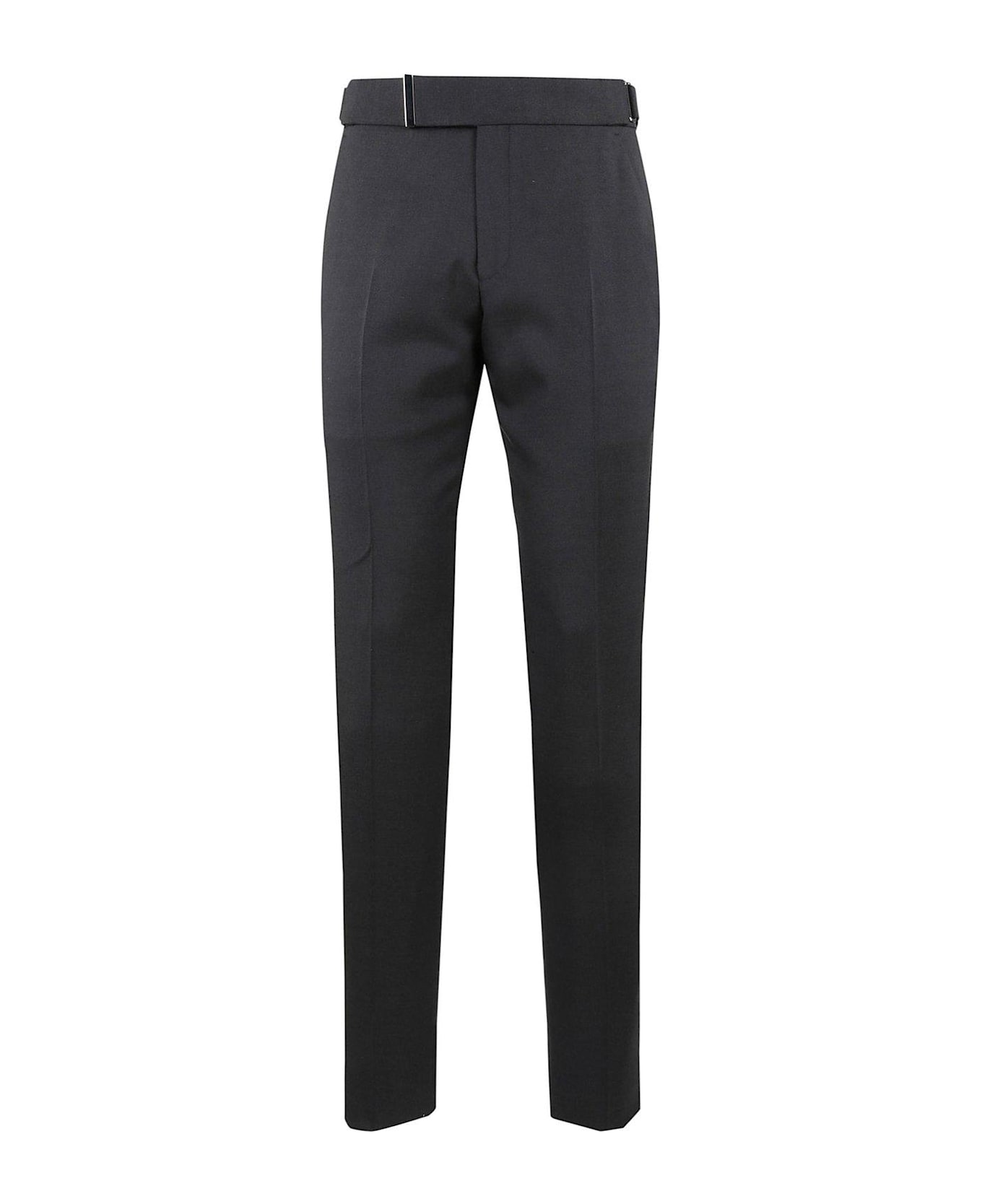 Tom Ford Tapered-leg Tailored Pants - GREY MELANGE