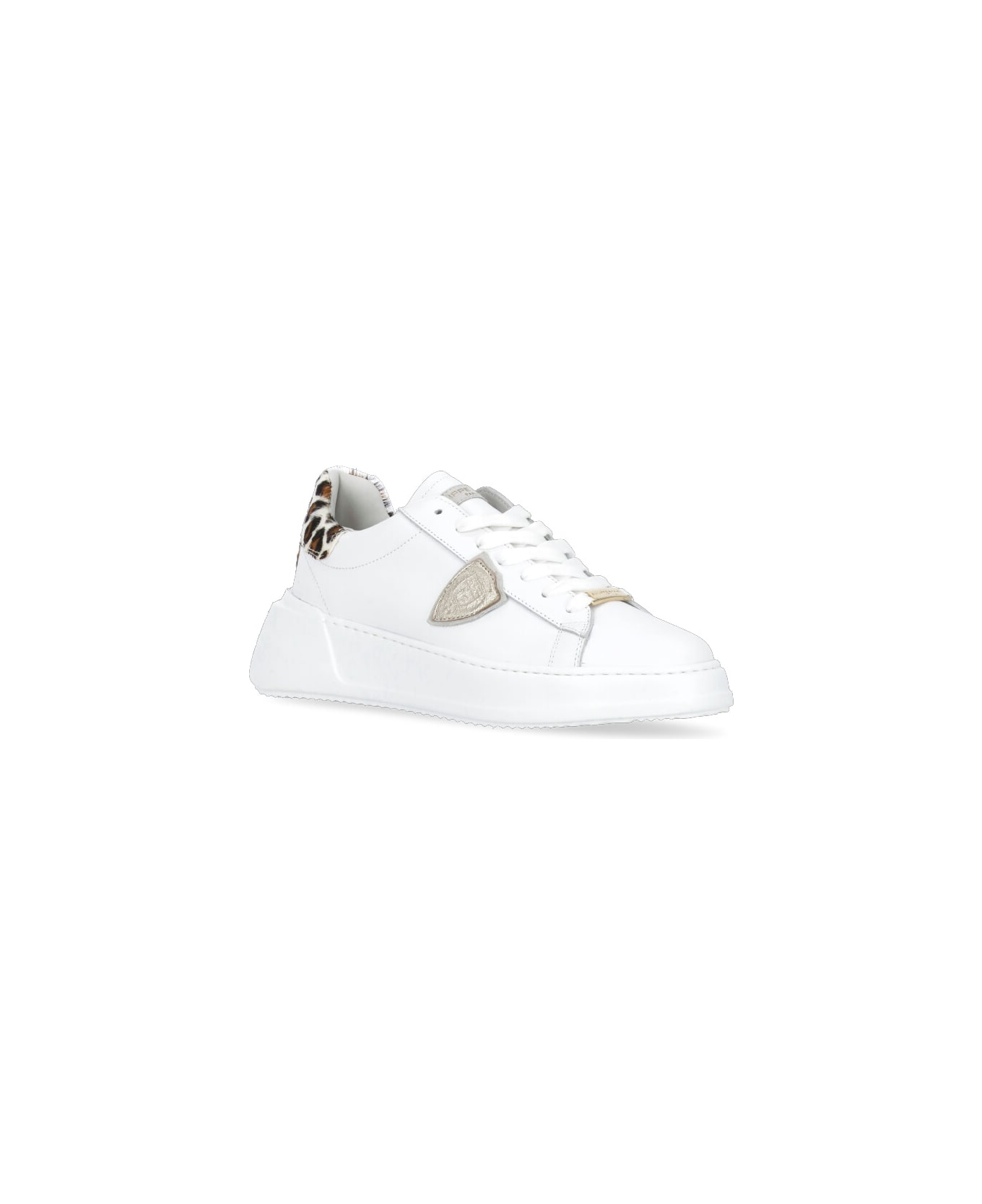 Philippe Model Tres Temple Low Sneakers - White スニーカー