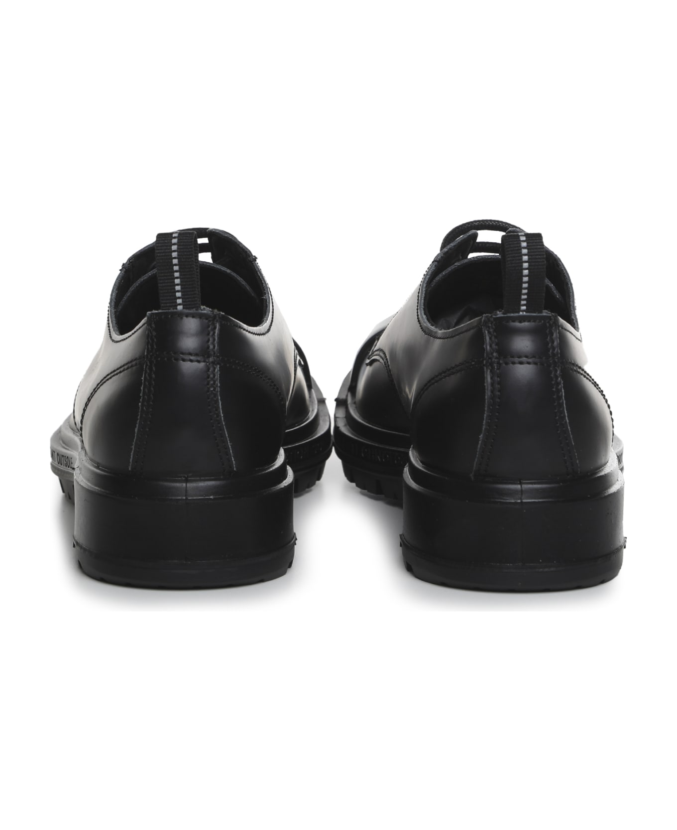 Pezzol 1951 Smooth Leather Derby Shoes - Black