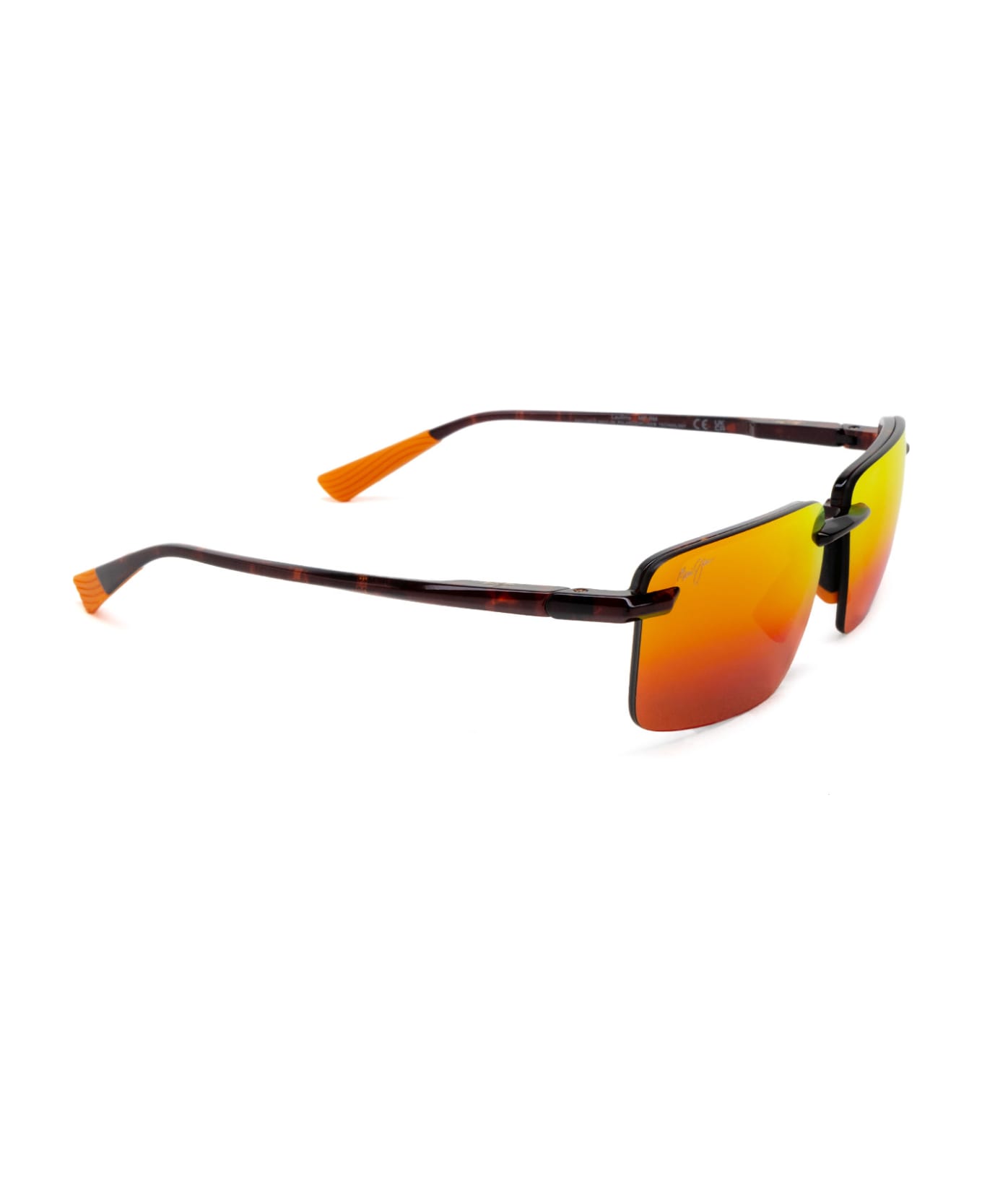 Maui Jim Mj626 Shiny Reddish Sunglasses - Shiny Reddish