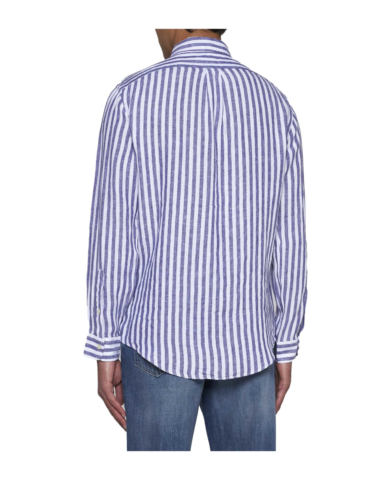 Polo Ralph Lauren Shirt - 5138a blue white