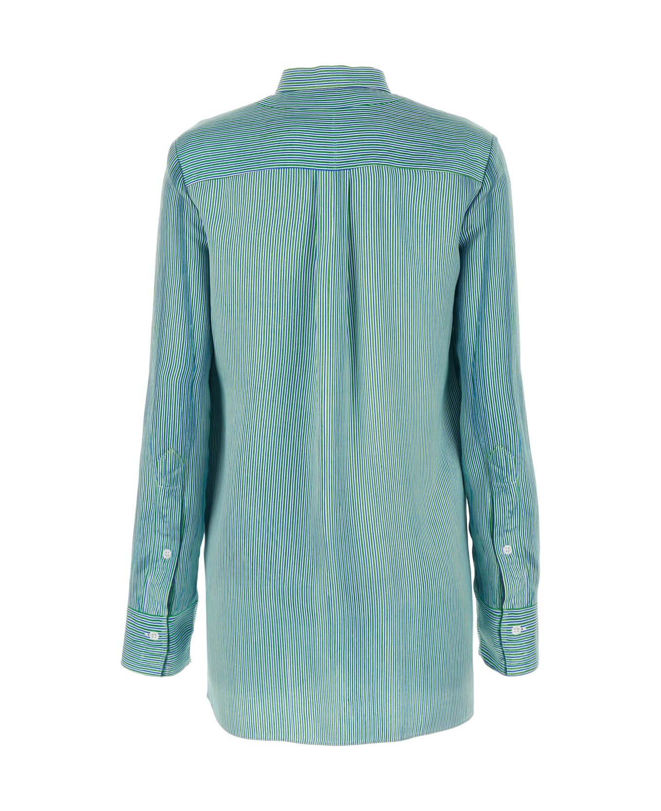 Loewe Camicia - GREENBLUEWHITE