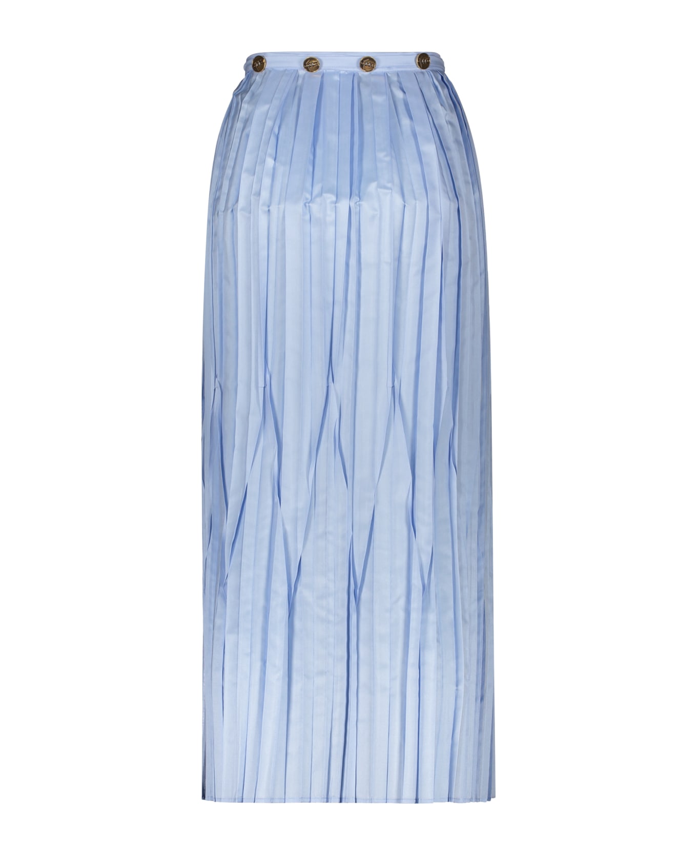 Ferragamo Pleated Skirt - Light Blue