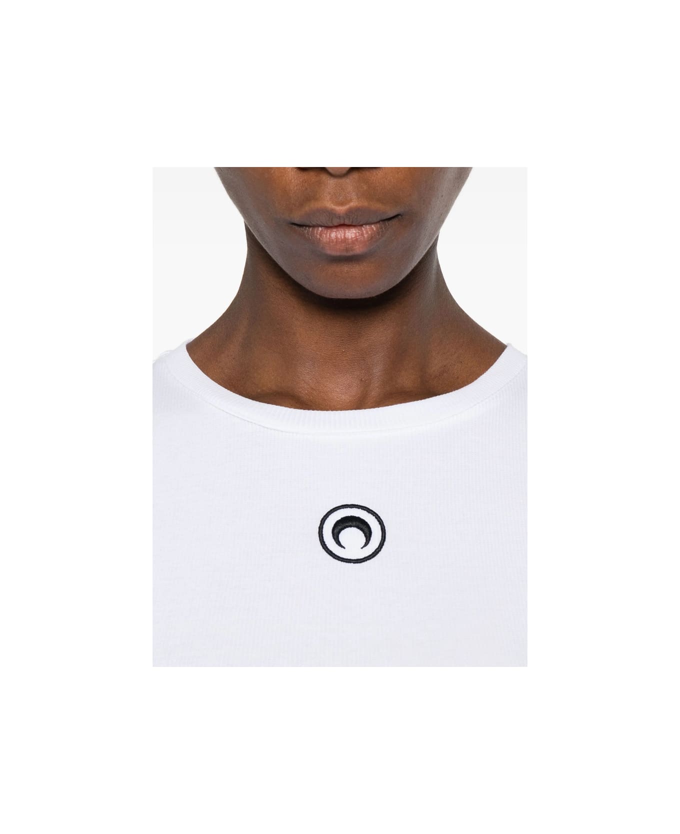 Marine Serre Dress - WHITE