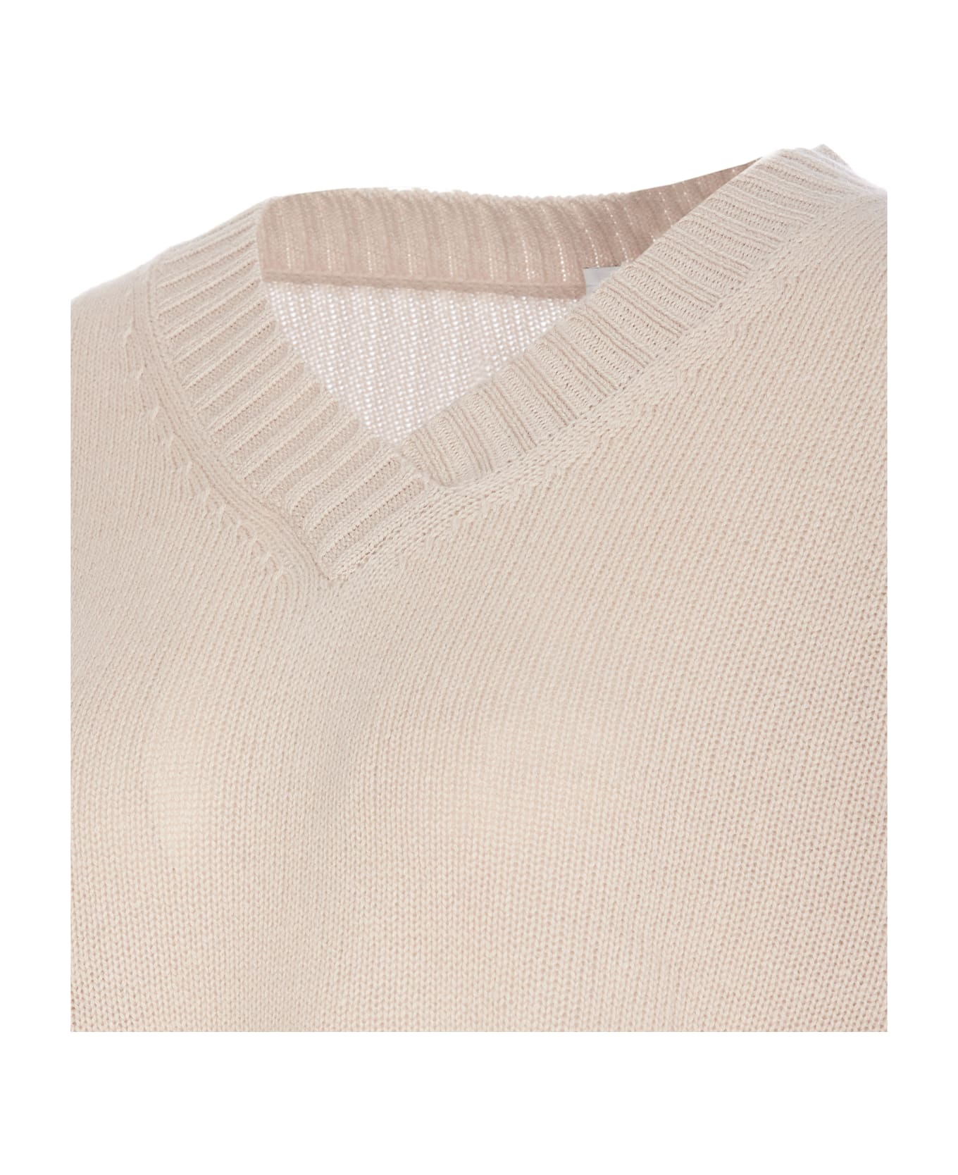 Allude Sweater - White