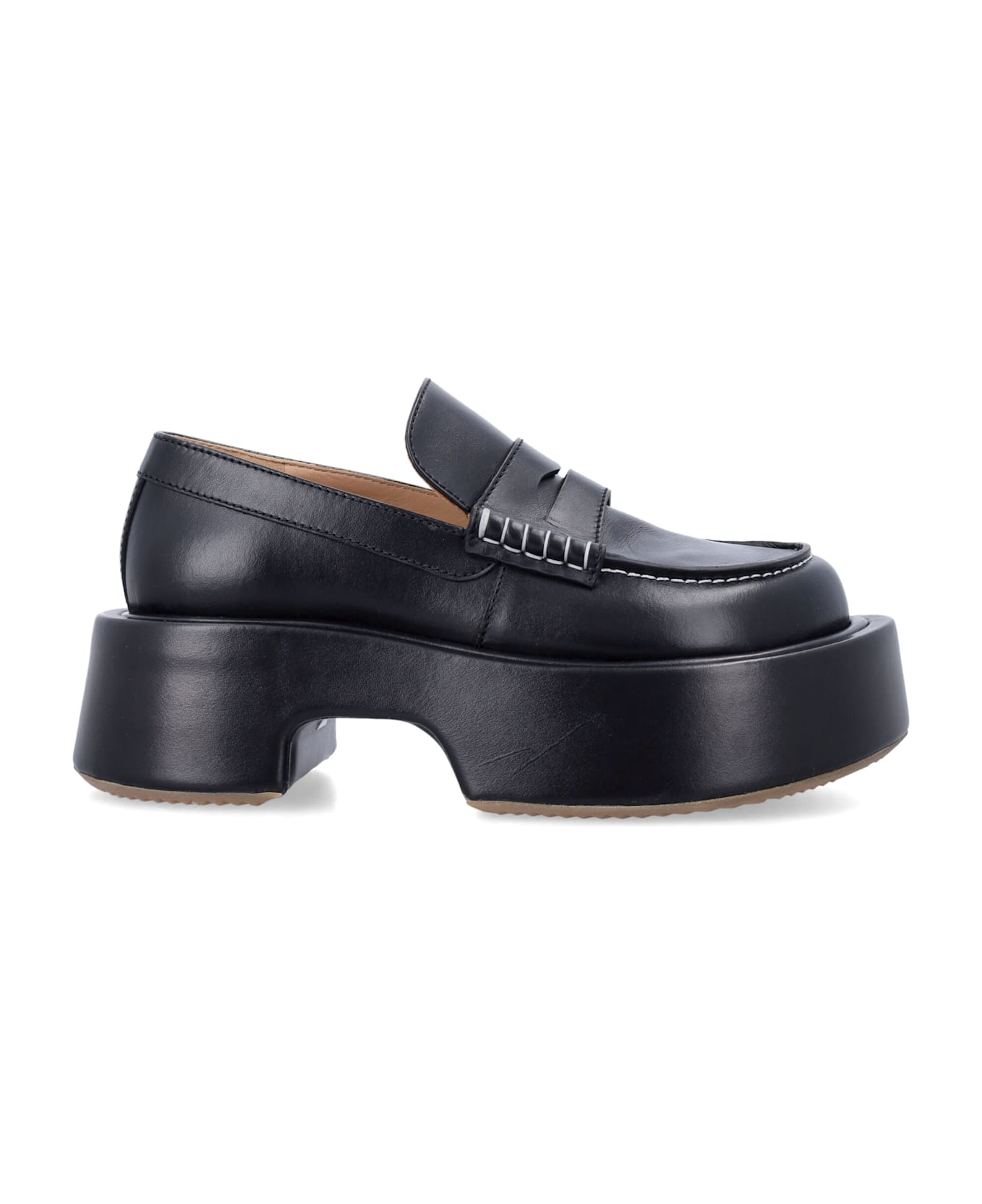 J.W. Anderson Platform Mocassins - BLACK