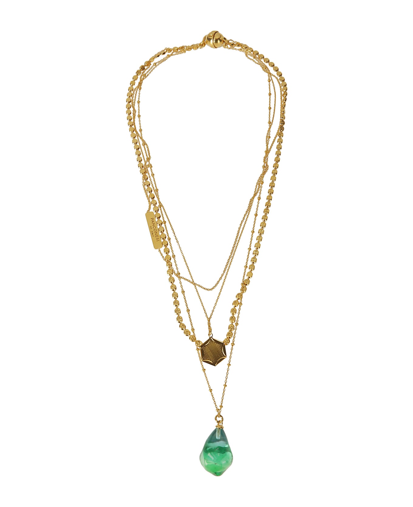 Panconesi Famiglia Necklace - GOLD ネックレス