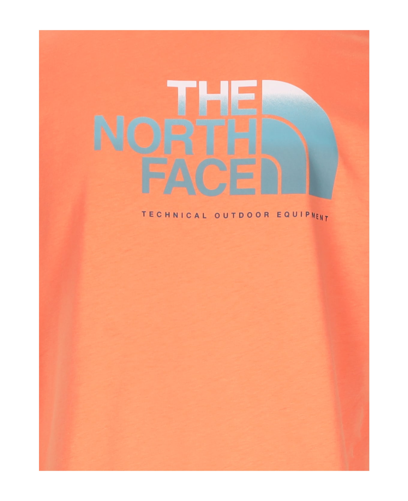 The North Face Logo T-shirt - Orange