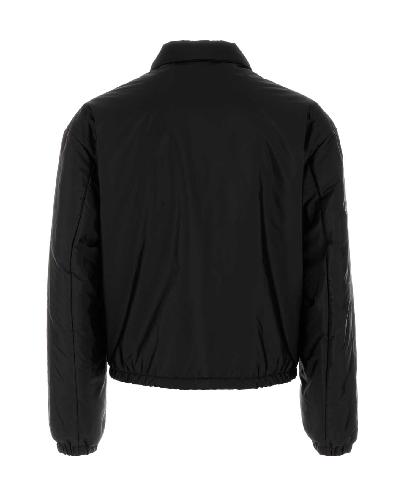 Prada Black Re-nylon Padded Jacket - NERO