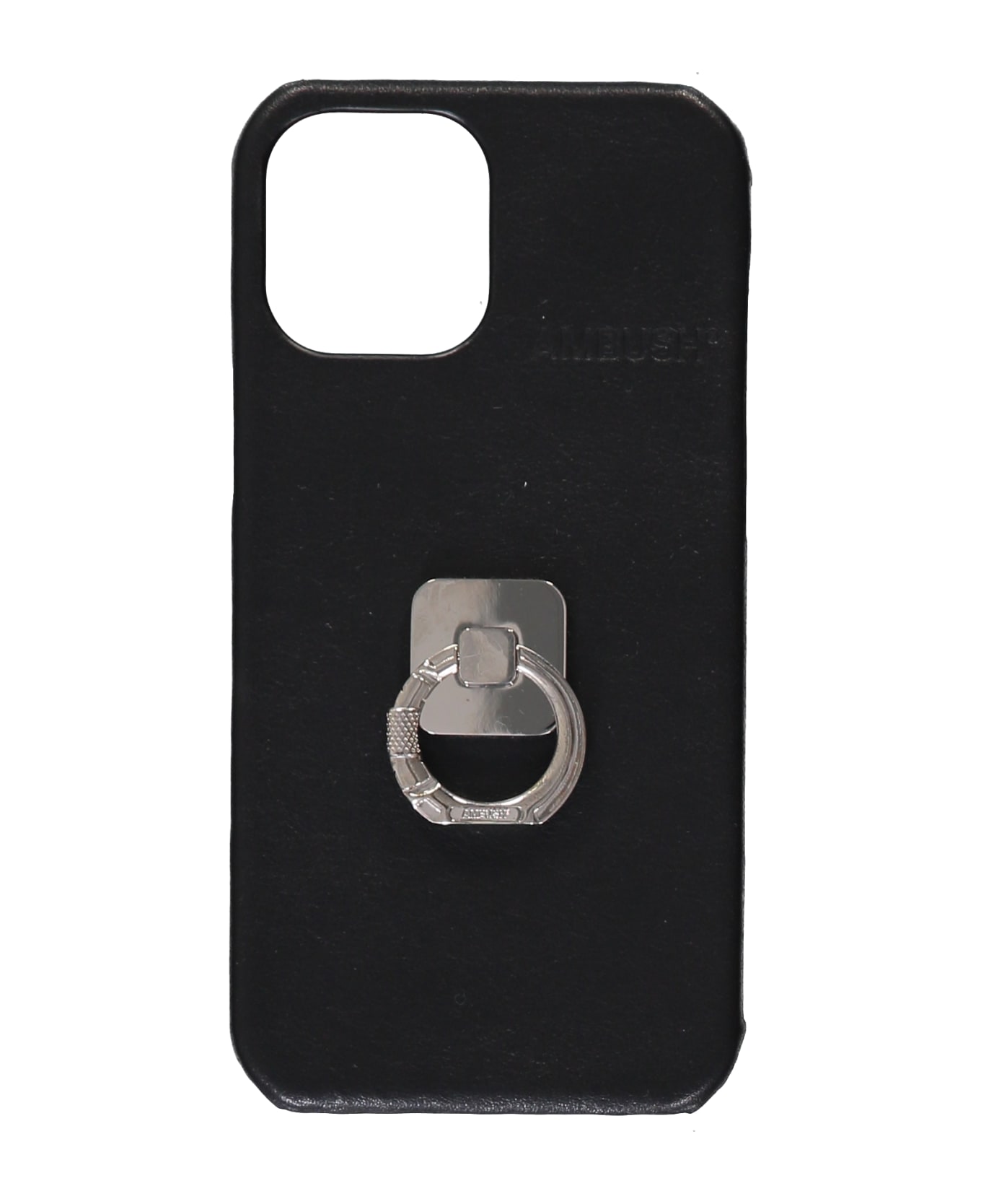 AMBUSH Logo Detail Iphone 12promax Case - black