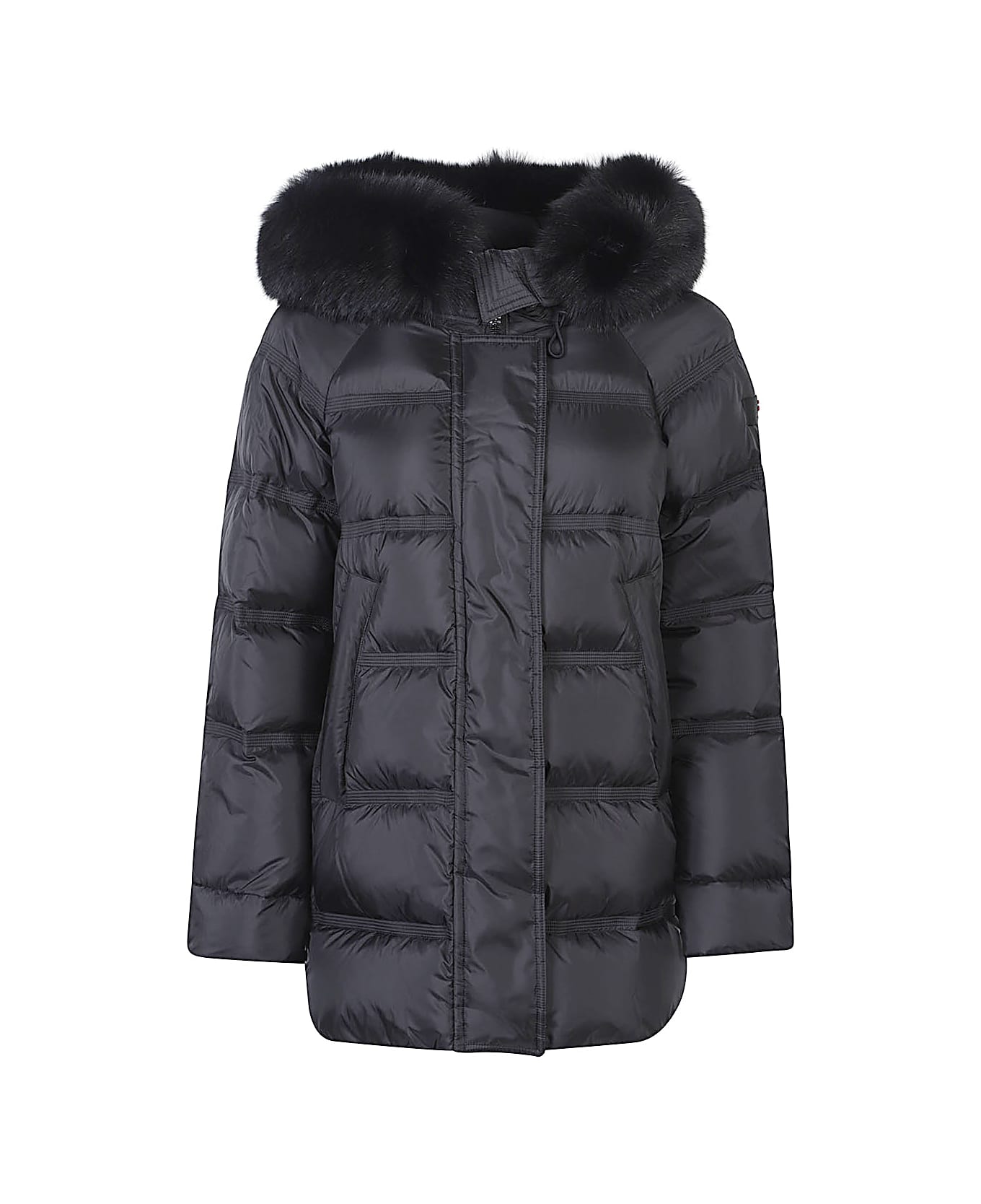 Peuterey Takan Midi Down Jacket - Black