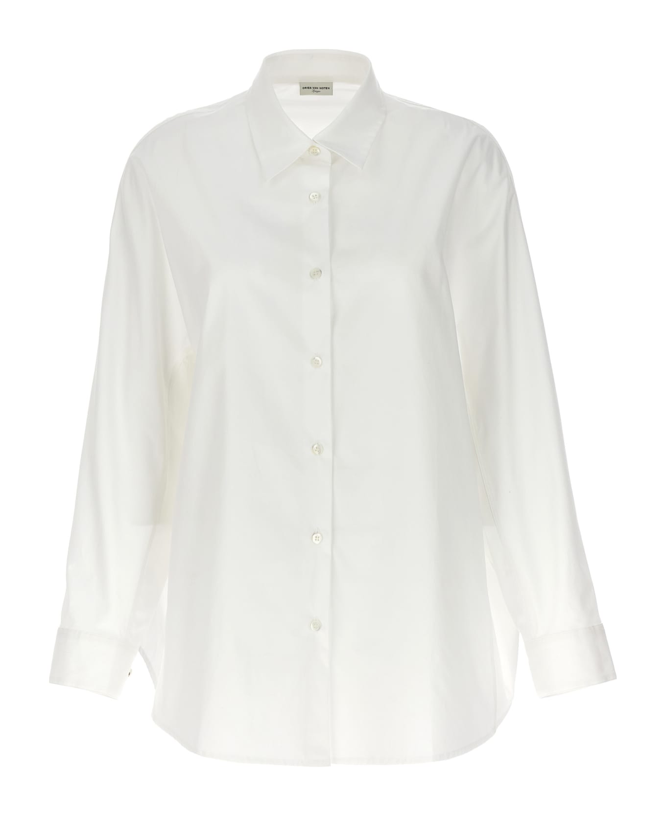 Dries Van Noten 'casio' Shirt - White シャツ