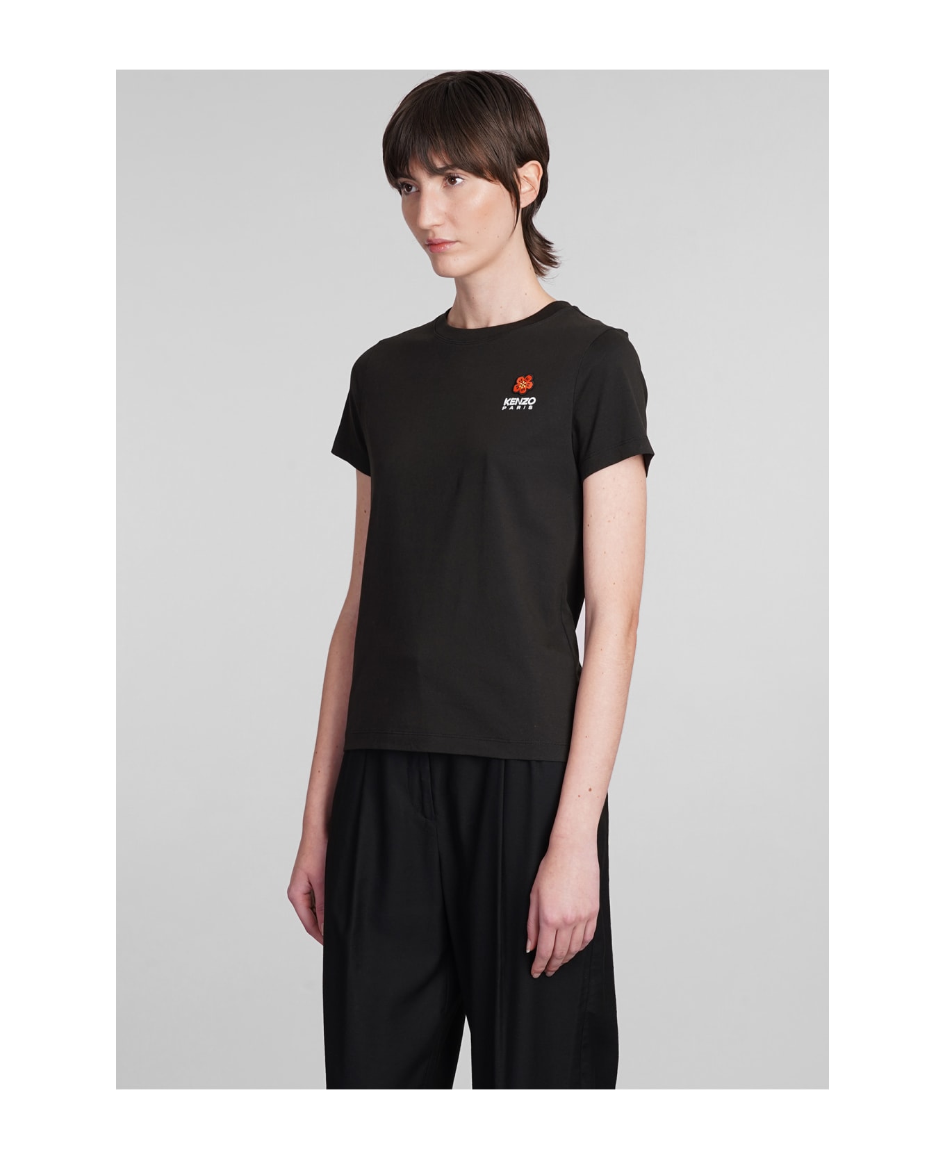 Kenzo T-shirt In Black Cotton - black