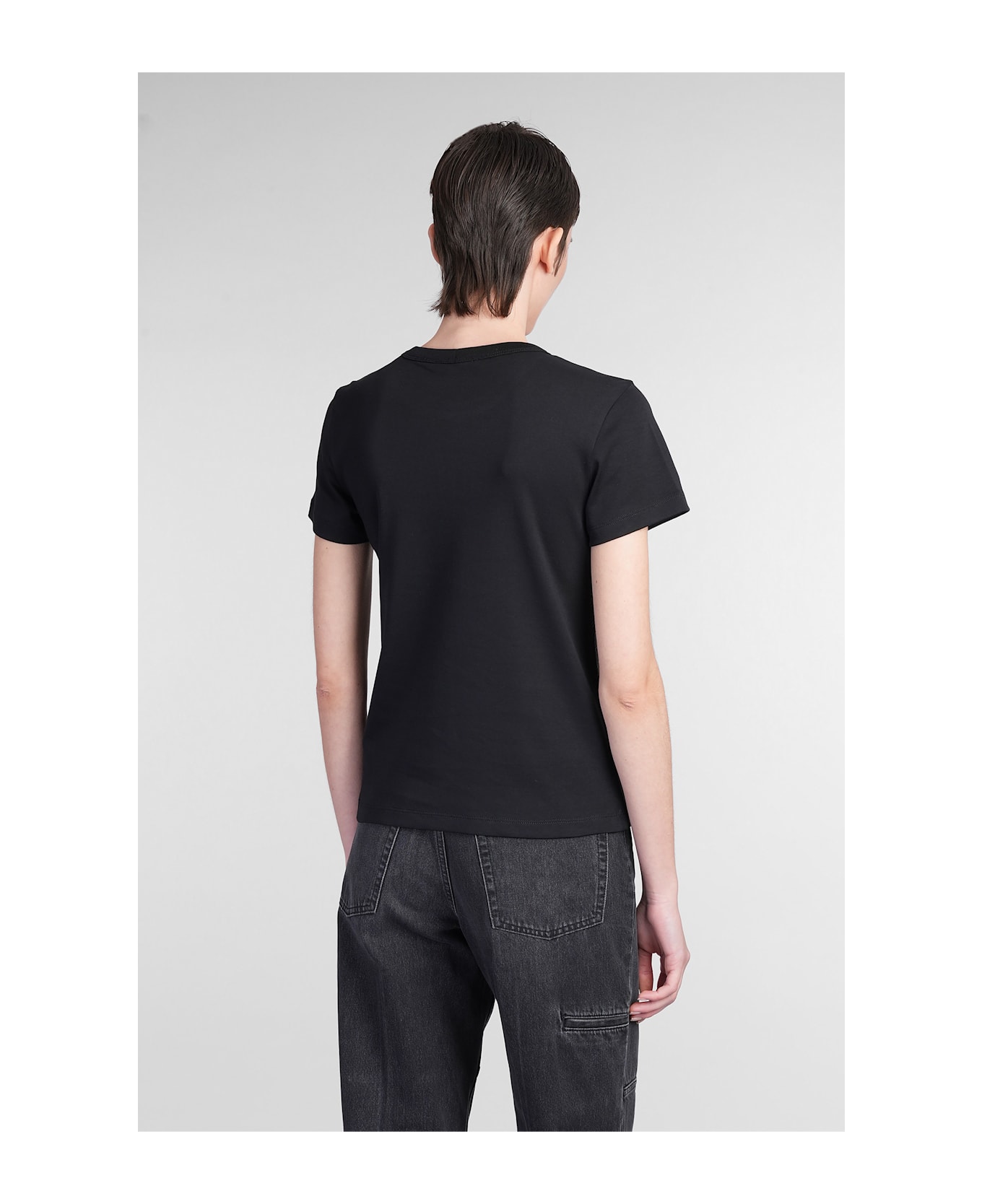 Helmut Lang T-shirt In Black Cotton - black