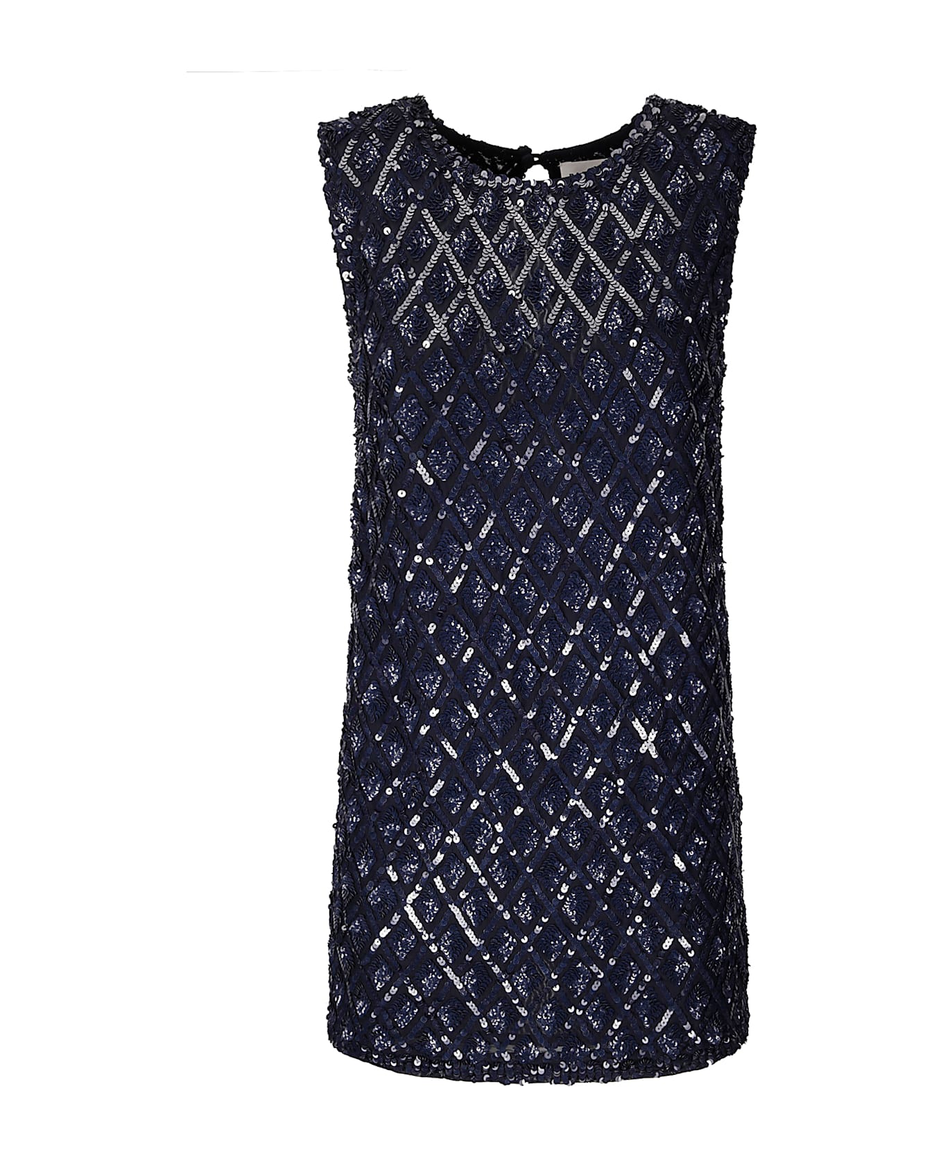 Parosh Mini Dress - BLUE