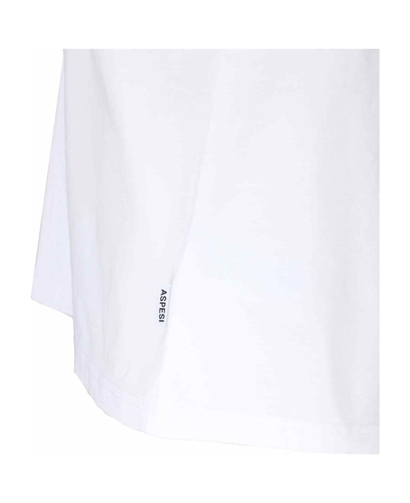 Aspesi Logo Shirt - White