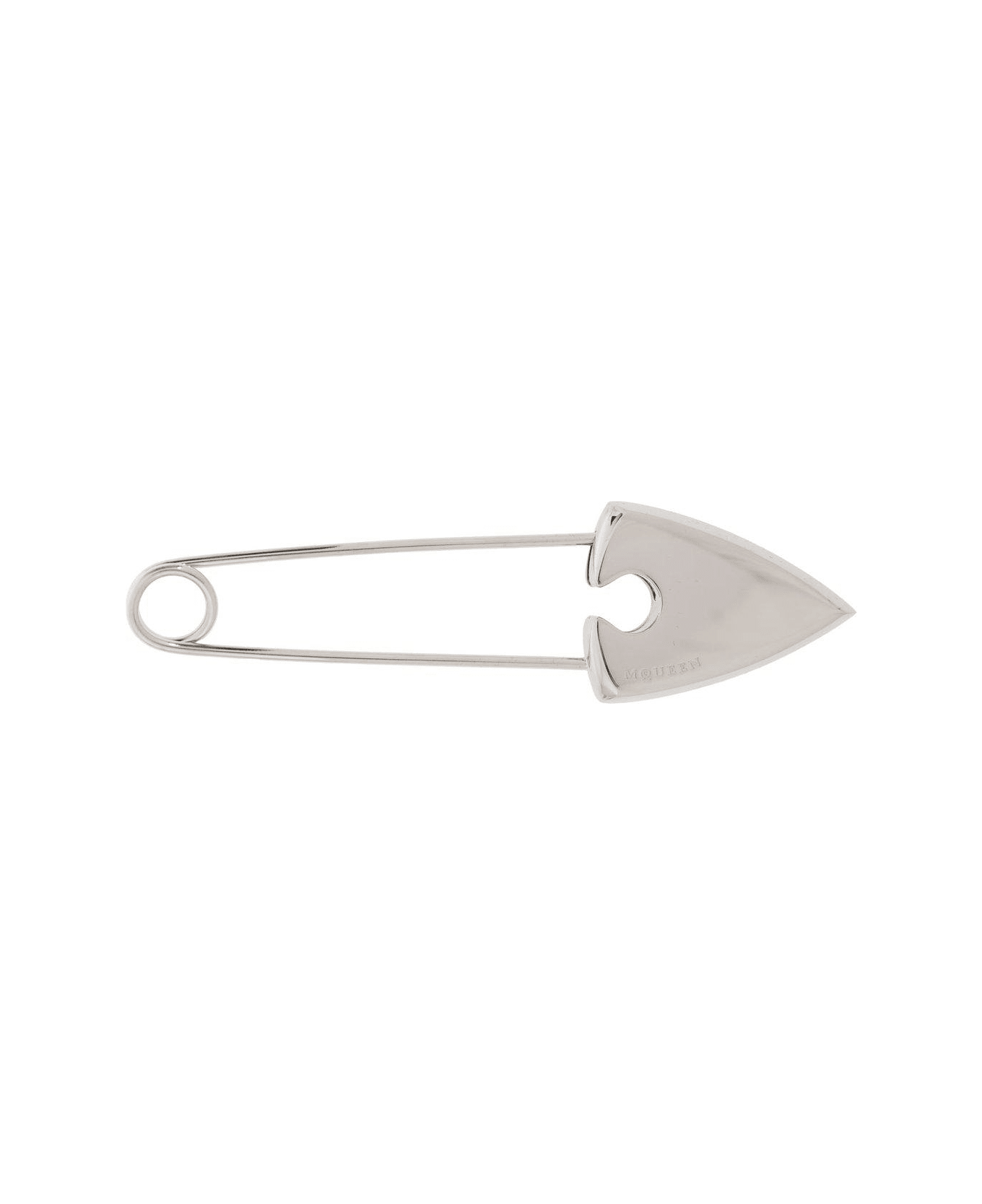 Alexander McQueen Arrow Safety Pin Brooch - SILVER