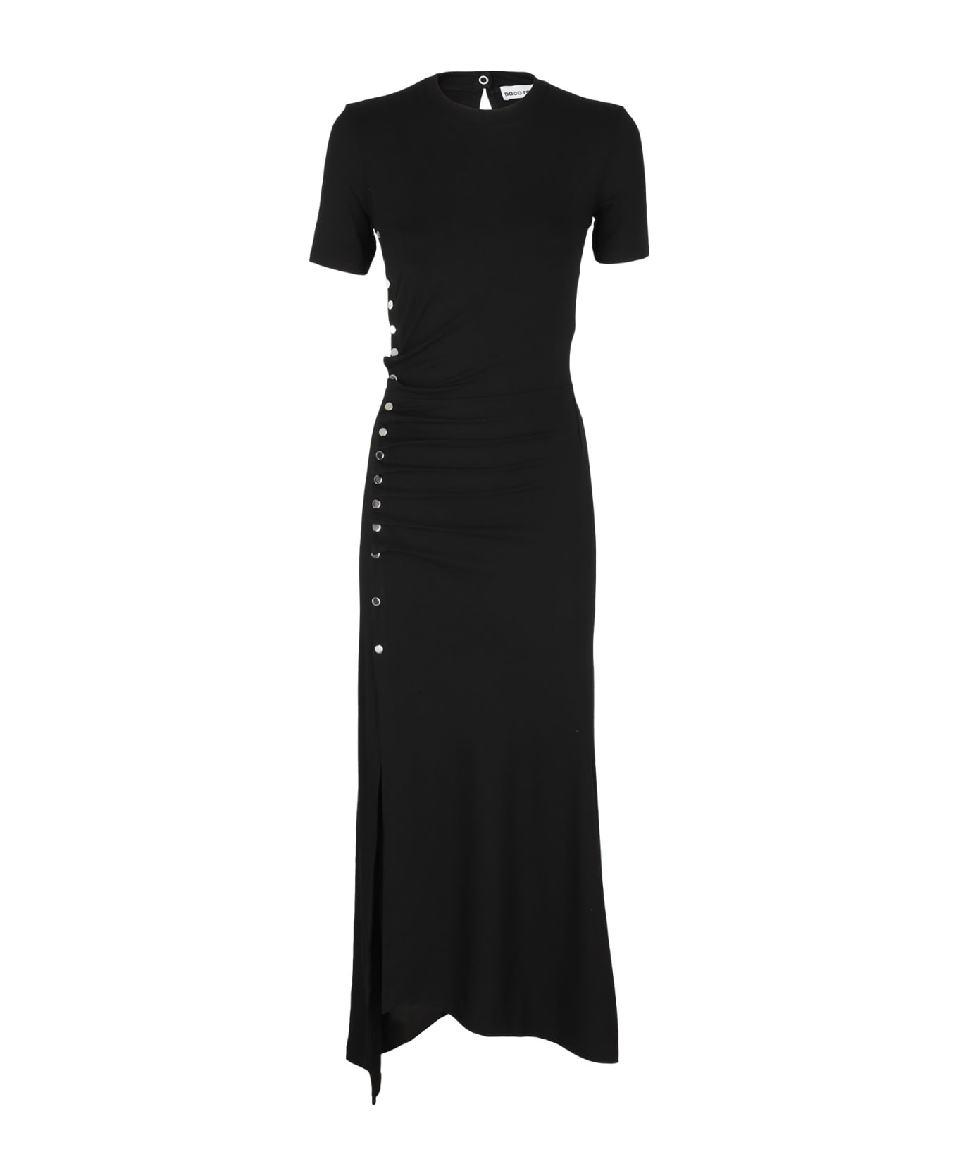 Paco Rabanne Light Jersey Dress - Black