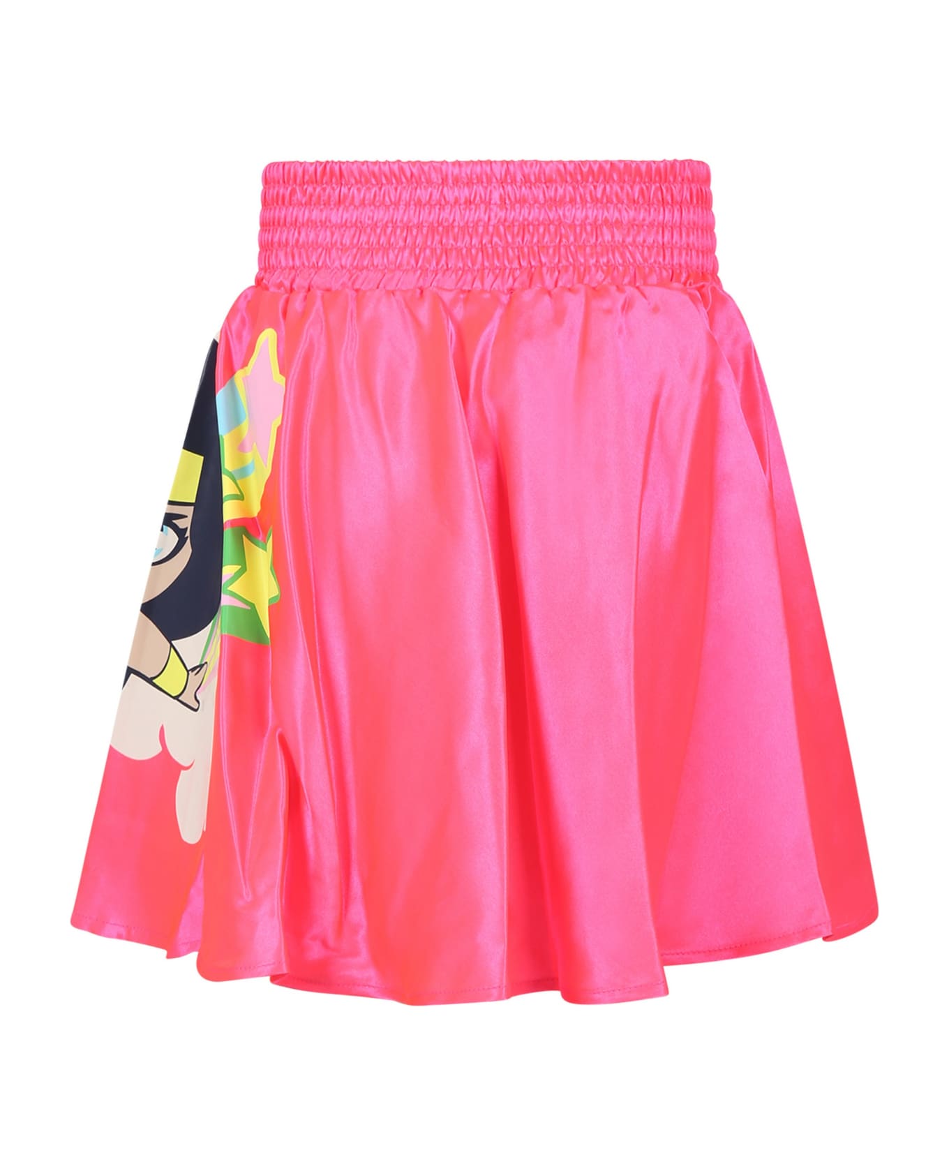Billieblush Fuchsia Skirt For Girl With Wonder Woman - Fuchsia