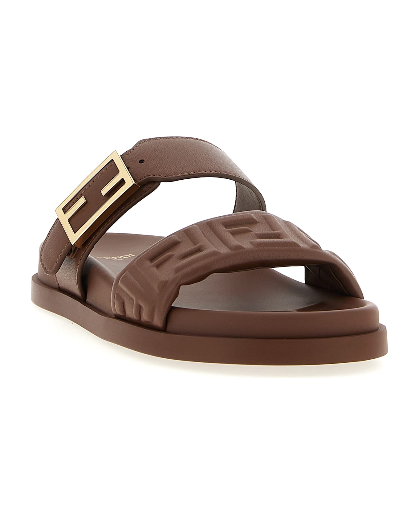 Fendi 
fendi Feel
 Slides - Brown