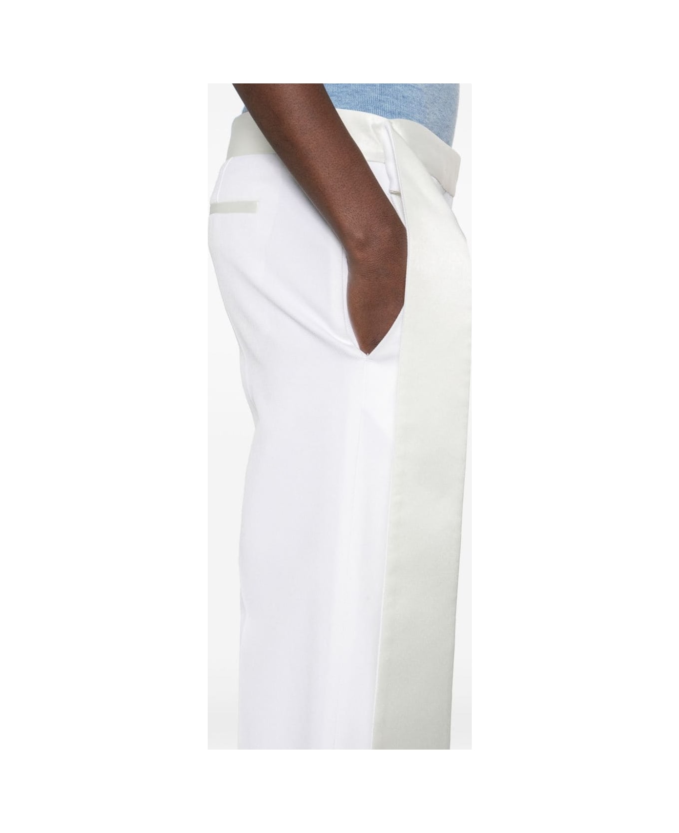 Victoria Beckham Pants New Gigi - Ivory