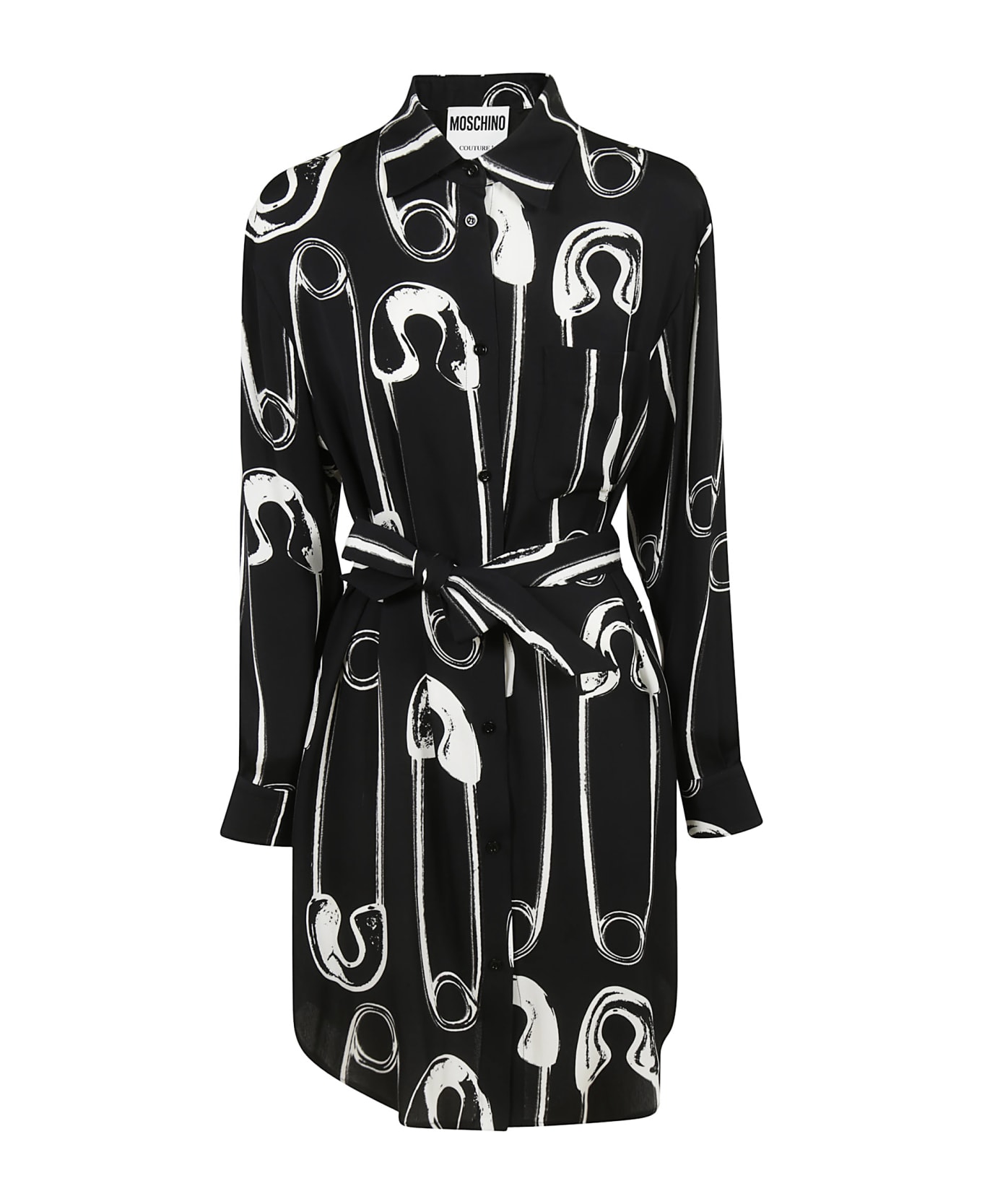 Moschino Safety Pins Print Dress | italist