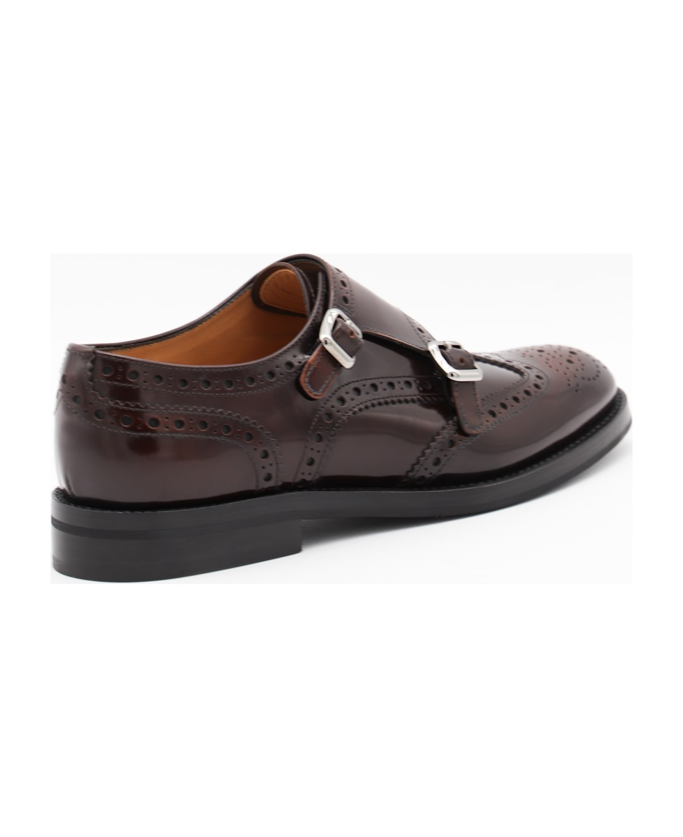 Church's Brown Leather Formal Shoes - TABAC
