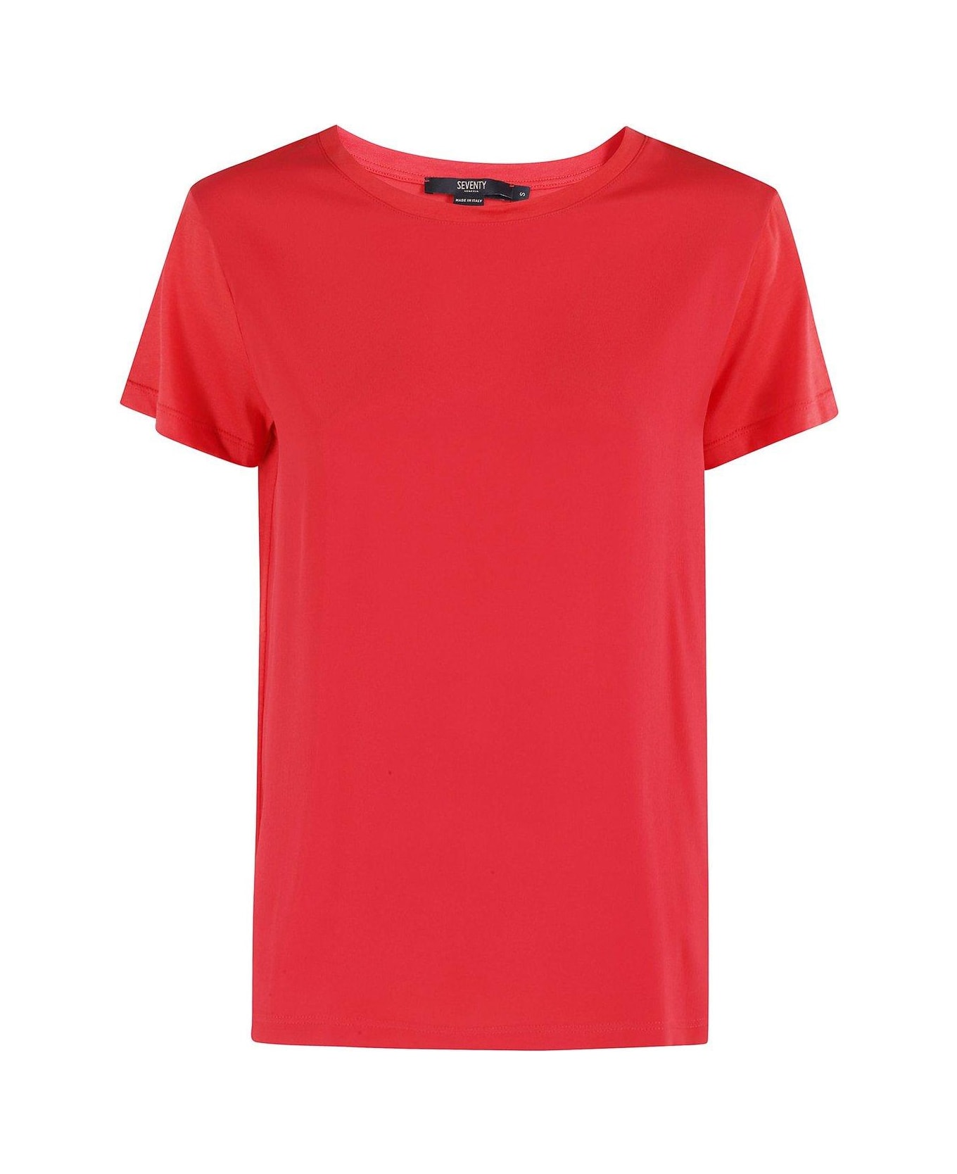 Seventy Short-sleeved Crewneck T-shirt - Rosso