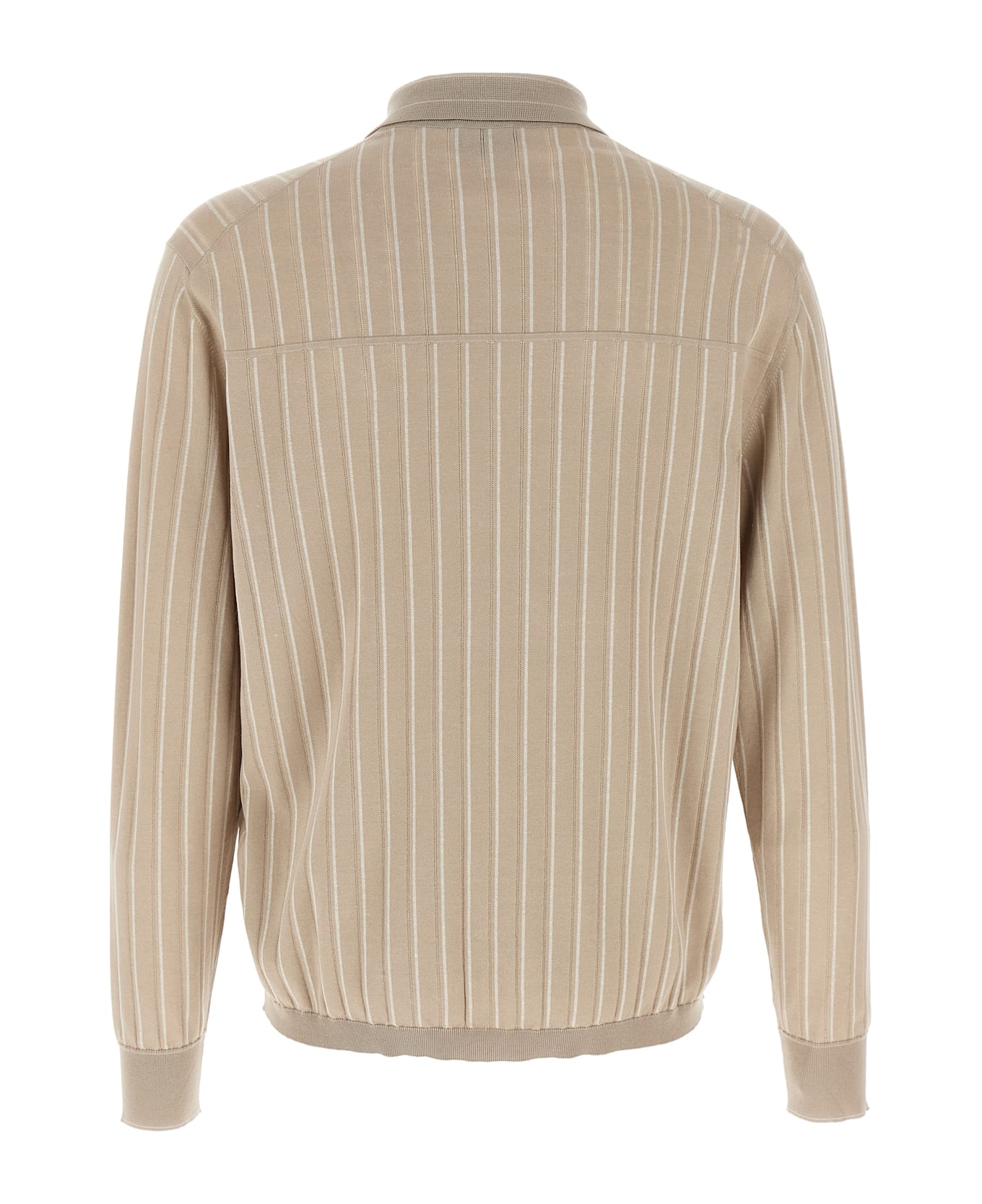 Brioni Knitted Shirt - Beige シャツ