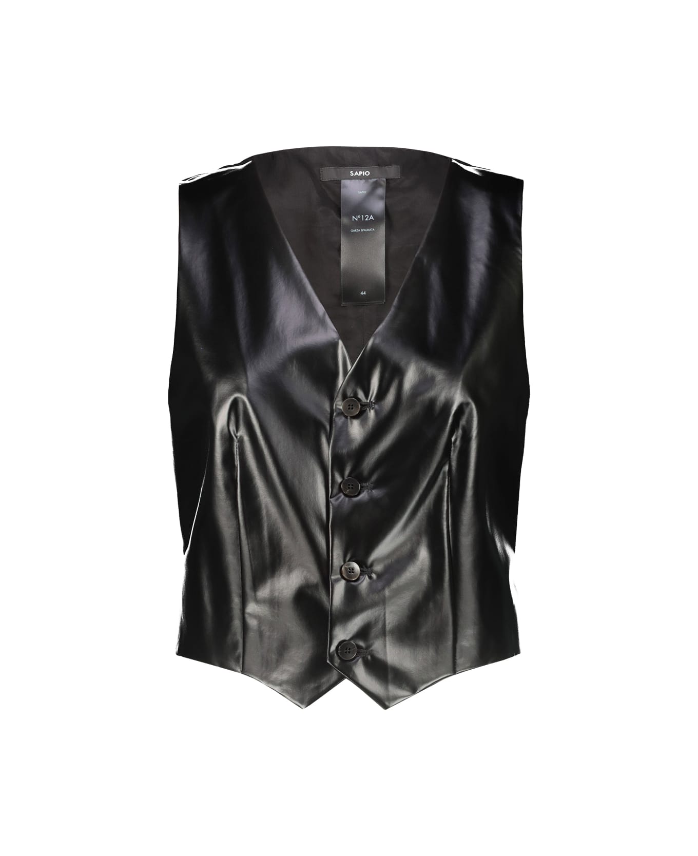 Sapio N12a Waistcoat - Black