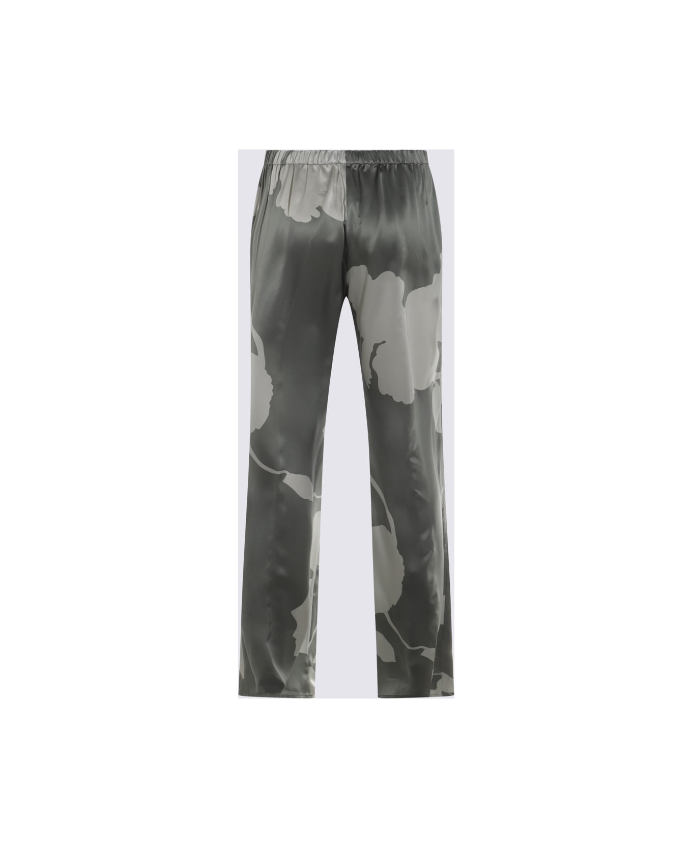 Antonelli Grey And White Pants